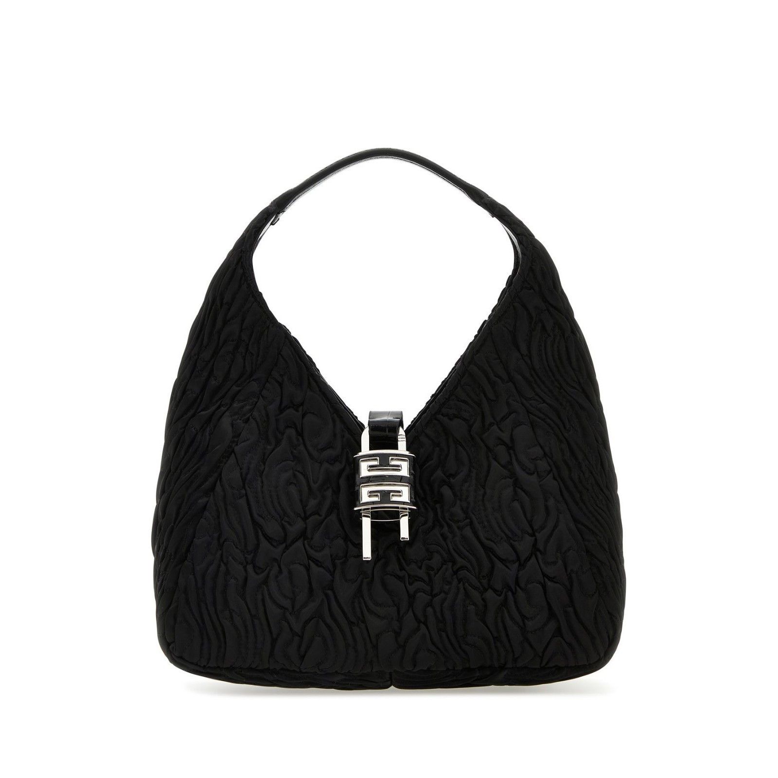 Givenchy GIVENCHY G-Hobo Mini Black ylon Top Handle Bag New & Authent Size ONE SIZE - 1 Thumbnail