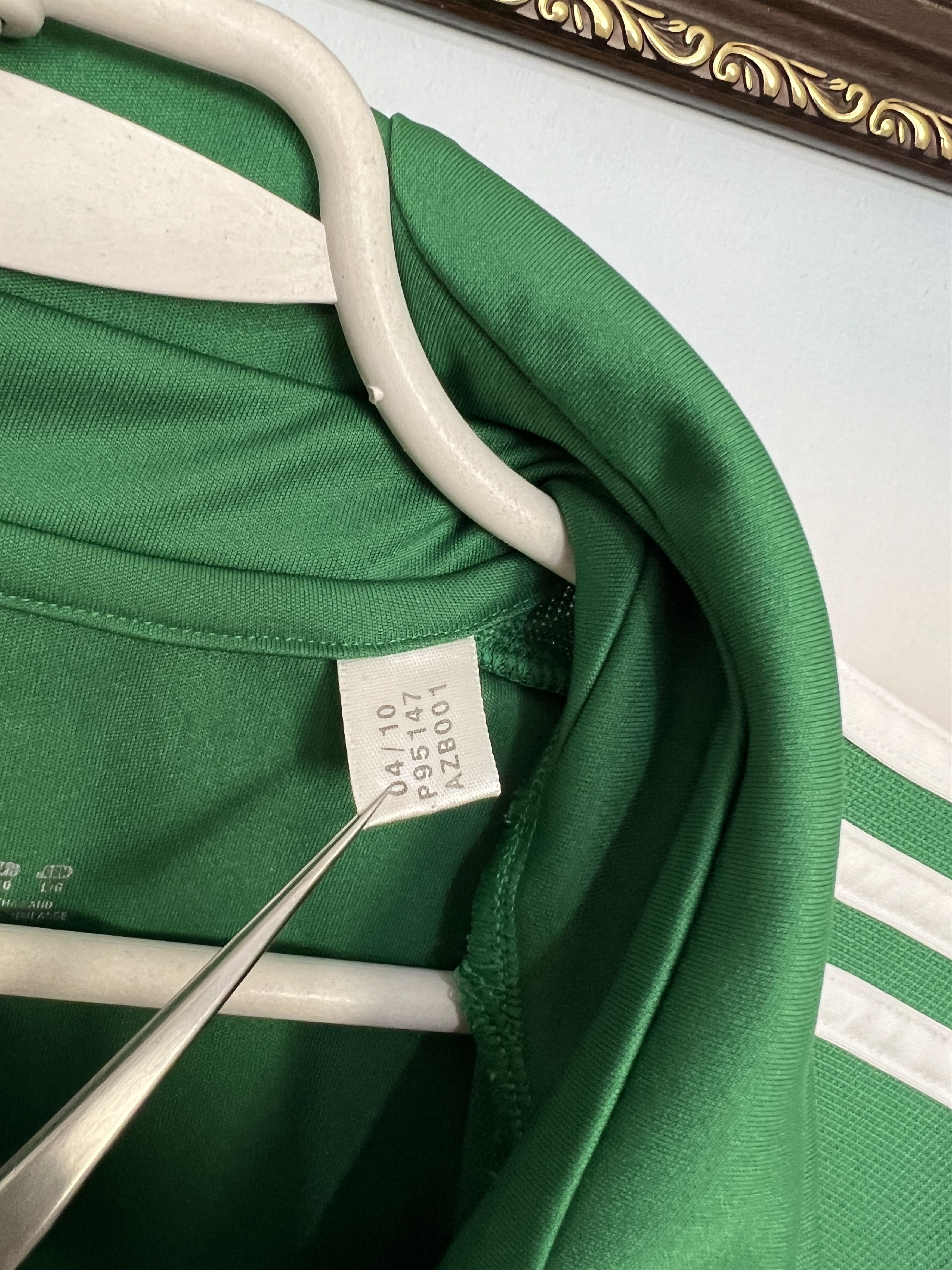 Adidas Panathinaikos Home football shirt 2009 Soccer Jersey Trikot Size US L / EU 52-54 / 3 - 7 Thumbnail