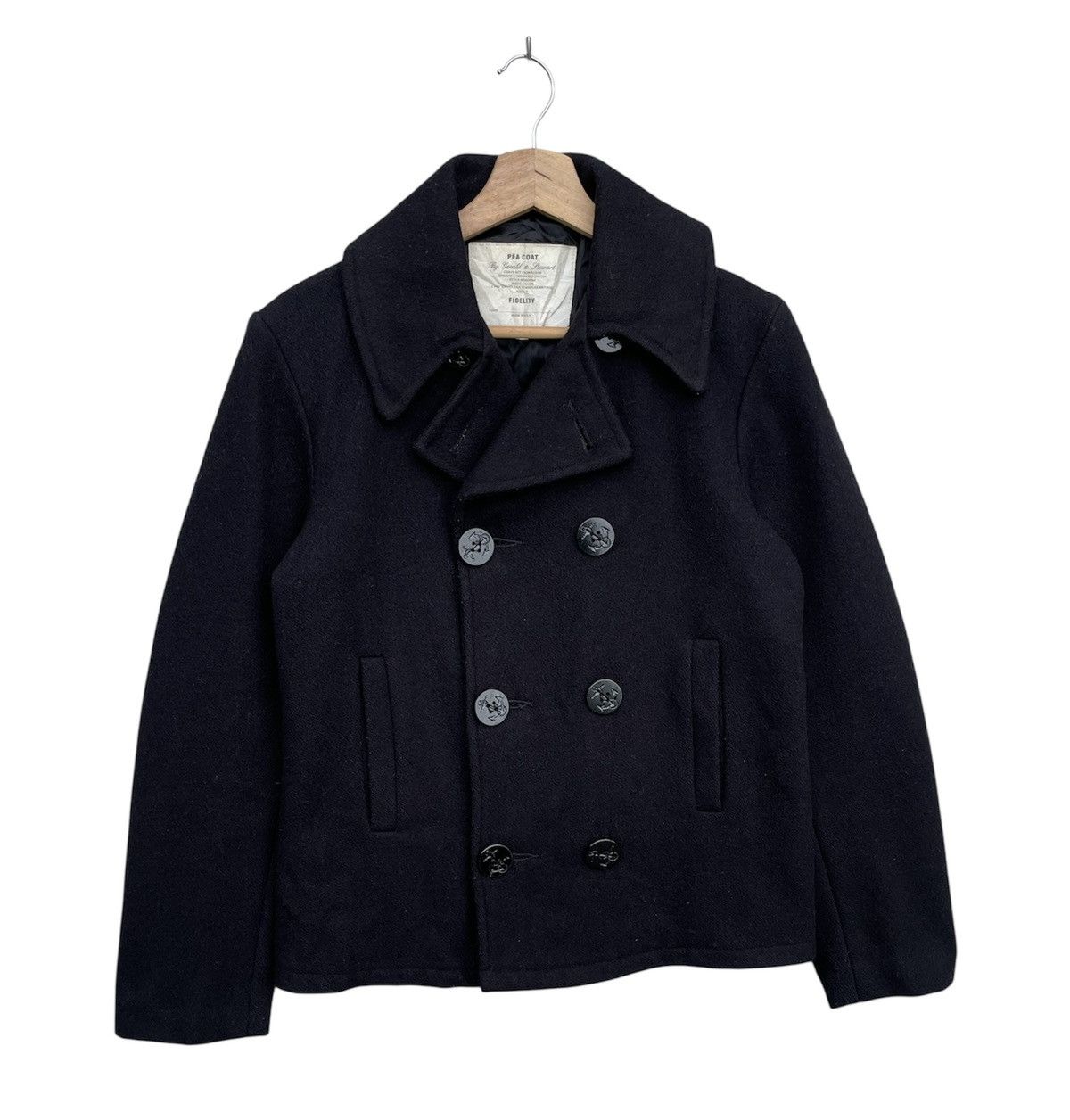 Vintage RARE🔥 Pea Coat By Gerald & Steward Wool Jacket Size US S / EU 44-46 / 1 - 2 Thumbnail