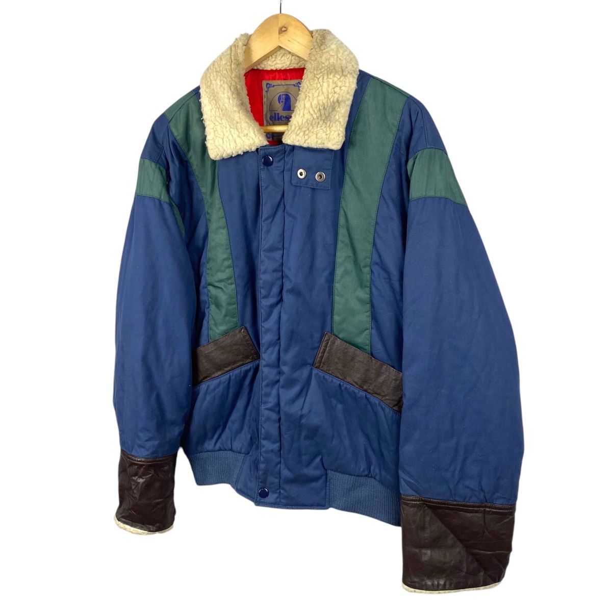Ellesse × Japanese Brand × Vintage 💥90s ELLESSE SKI SPORT QUILTED JACKET Size US M / EU 48-50 / 2 - 2 Thumbnail
