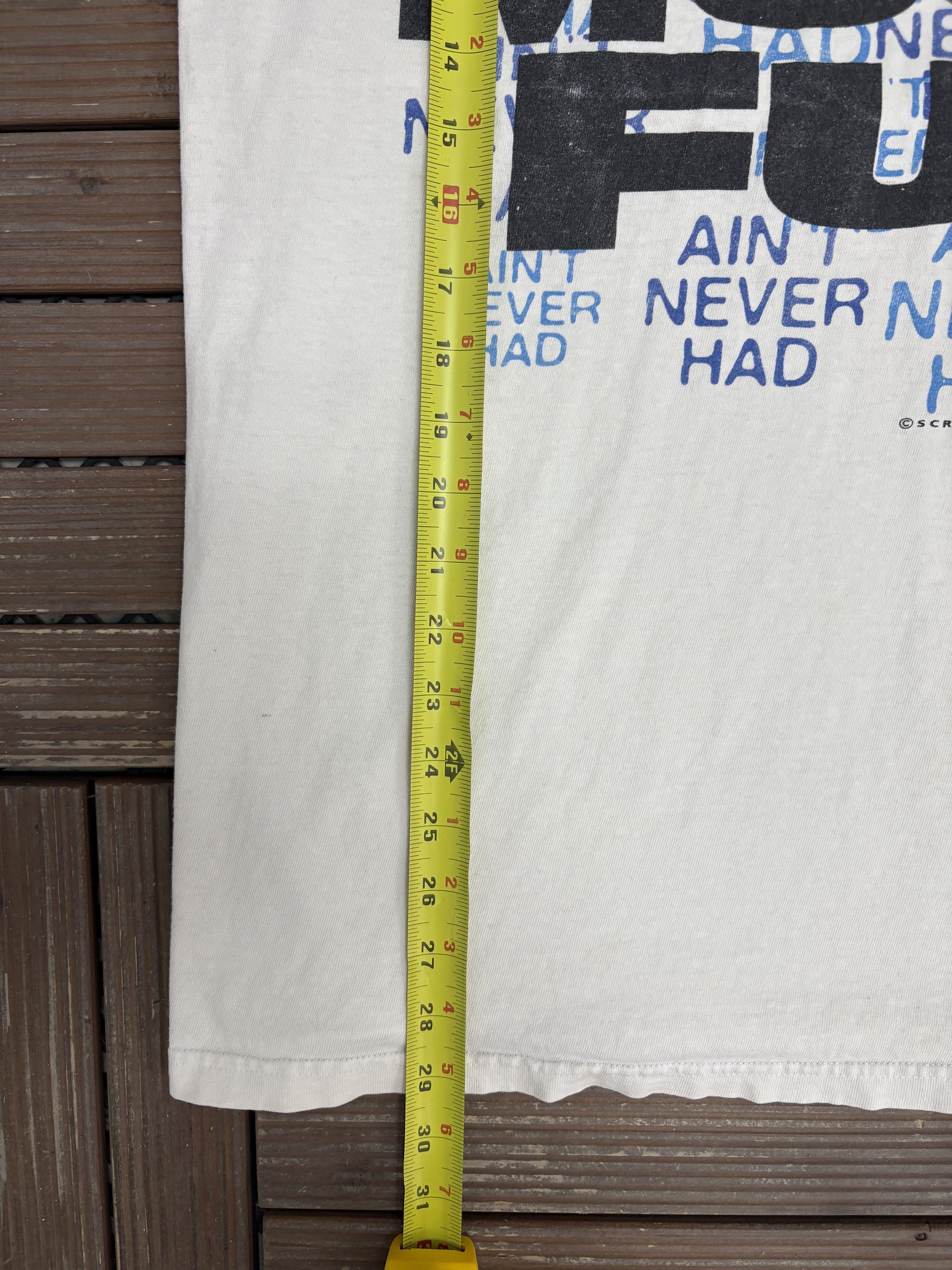 Vintage Daryle Singletary On The Road Tour Vintage Country White Tee Size US XL / EU 56 / 4 - 9 Thumbnail