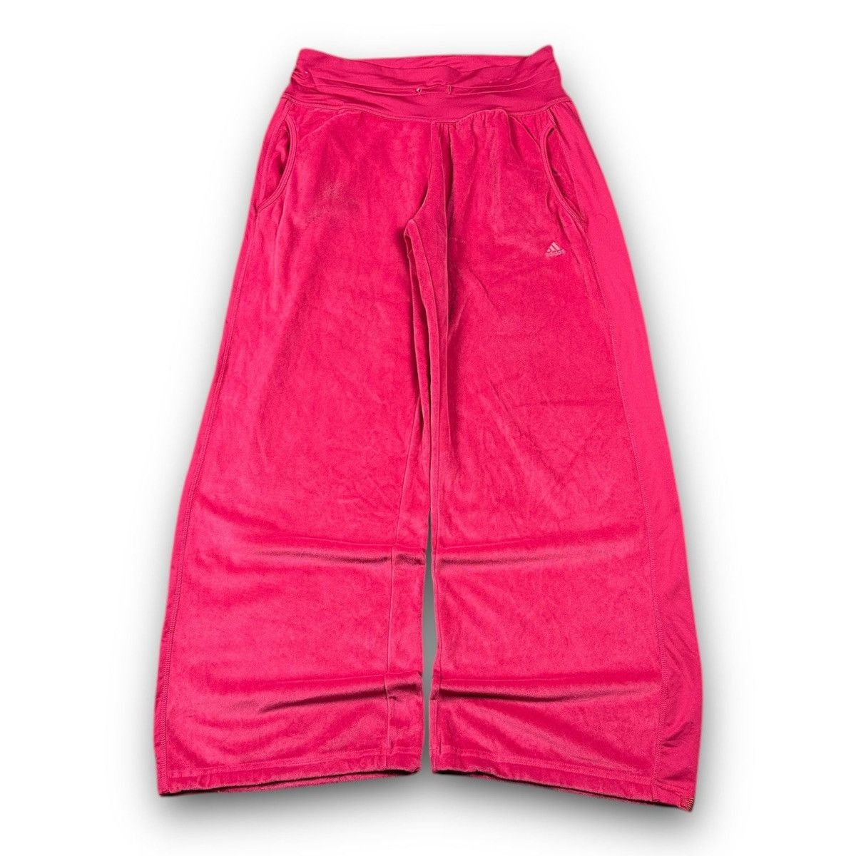 Adidas Adidas Vintage Velour Baggy Cropped Archive Tracksuit Size M / US 6-8 / IT 42-44 - 2 Thumbnail