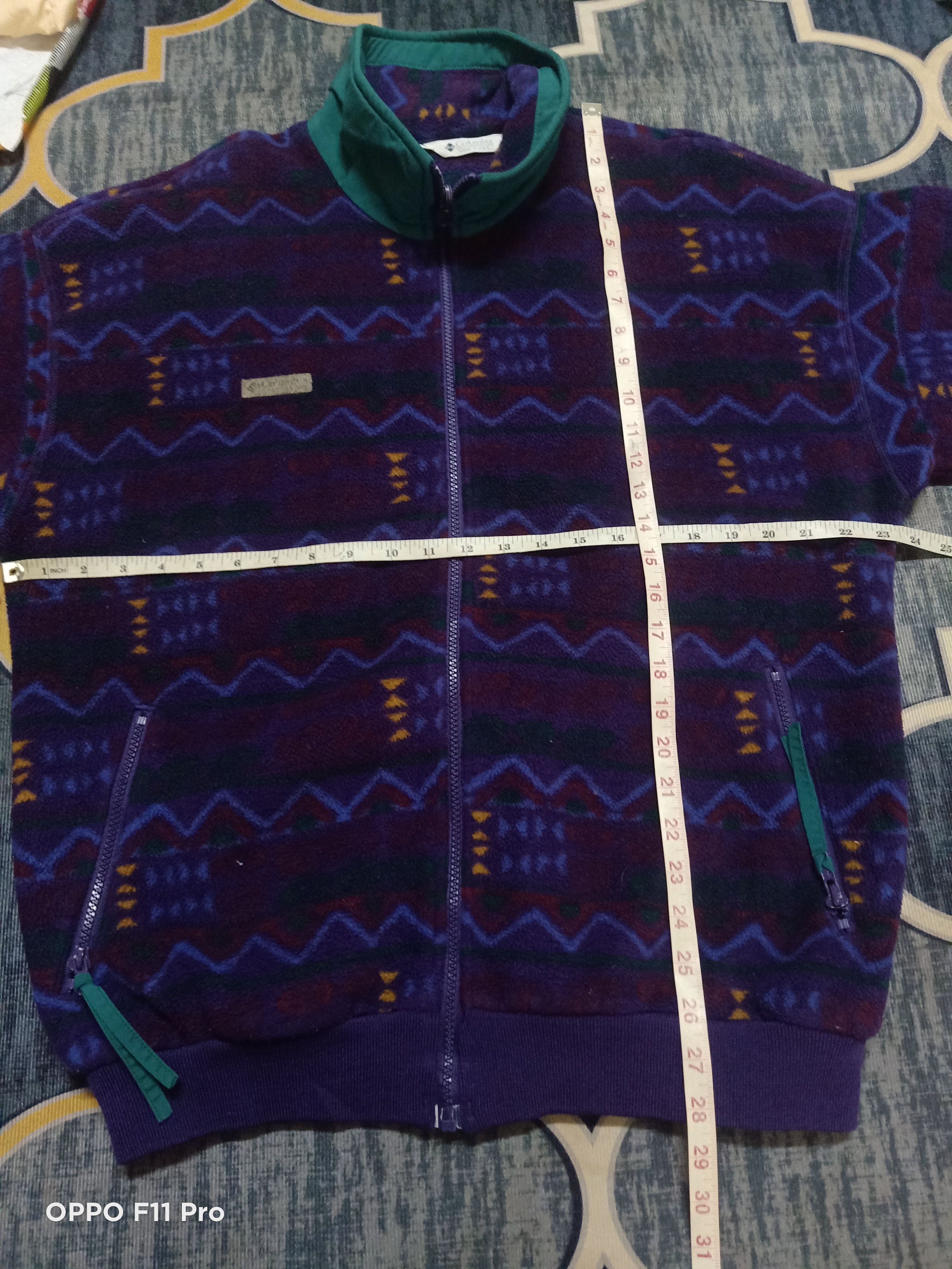 Columbia Vtg 90s Columbia fleece jacket Made in USA Size US L / EU 52-54 / 3 - 6 Thumbnail