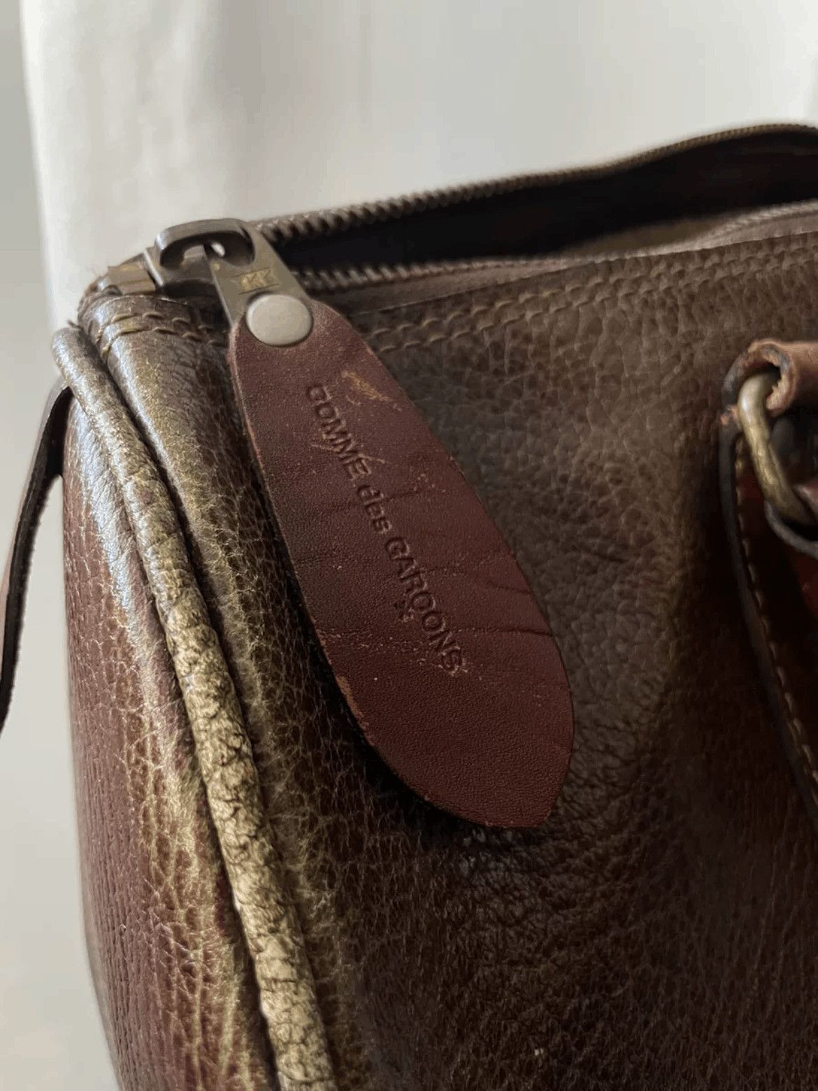 Comme des Garcons Comme Des Garcons Leather Duffle Bag Size ONE SIZE - 7 Thumbnail