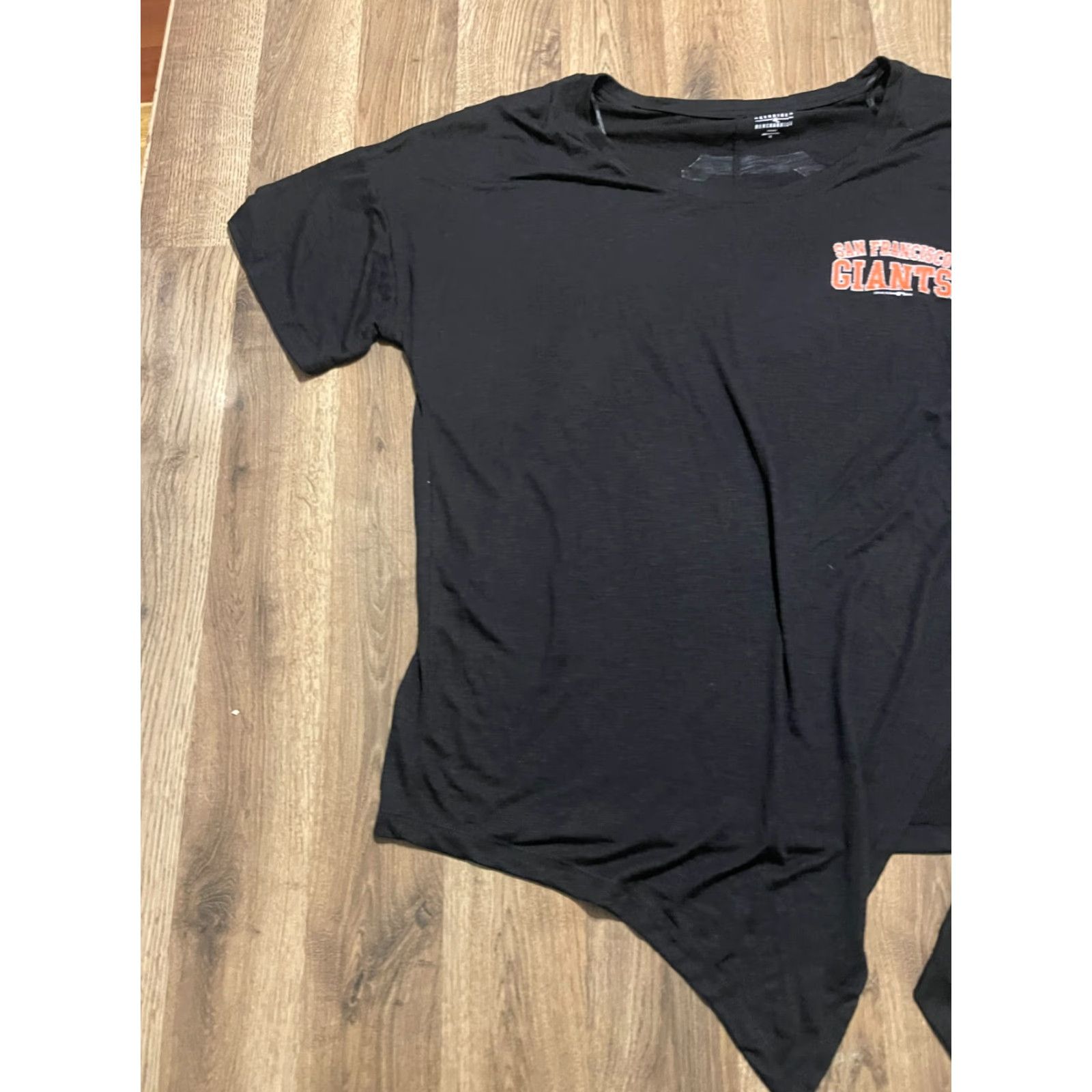 New Era New Era Shirt Womens 1X Black San Francisco GIANTS Baseball Team Shirt Women Plus Size Black GIANTS 1X Size XL / US 12-14 / IT 48-50 - 3 Thumbnail