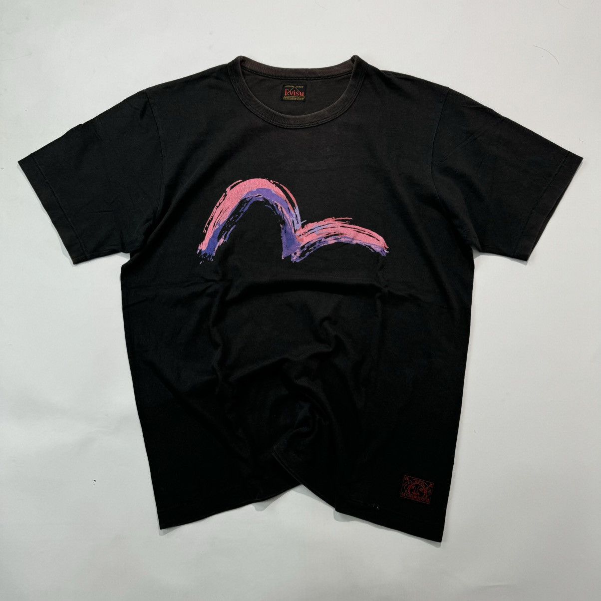 Evisu Rare evisu big logo tshirt sunfaded Size US L / EU 52-54 / 3 - 1 Thumbnail