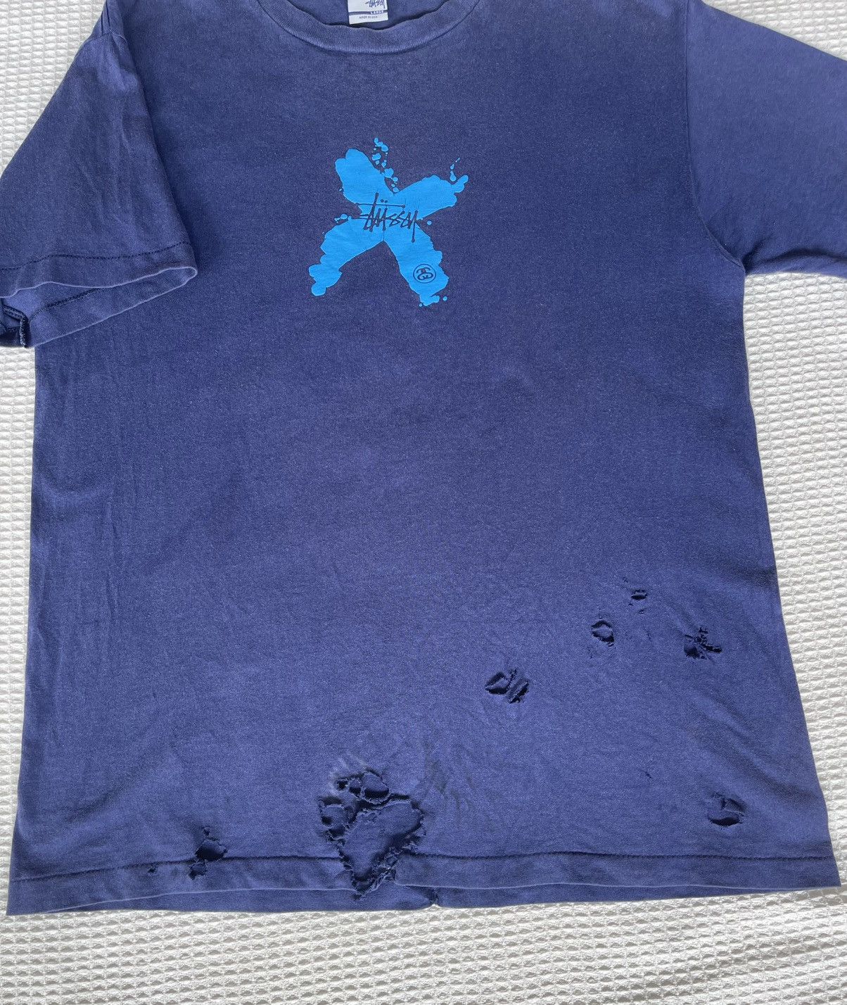 Stussy Vintage’90s Thrashed🔥STUSSY USA🔥Unsound Rags Sun Faded Tee Size US L / EU 52-54 / 3 - 10 Thumbnail