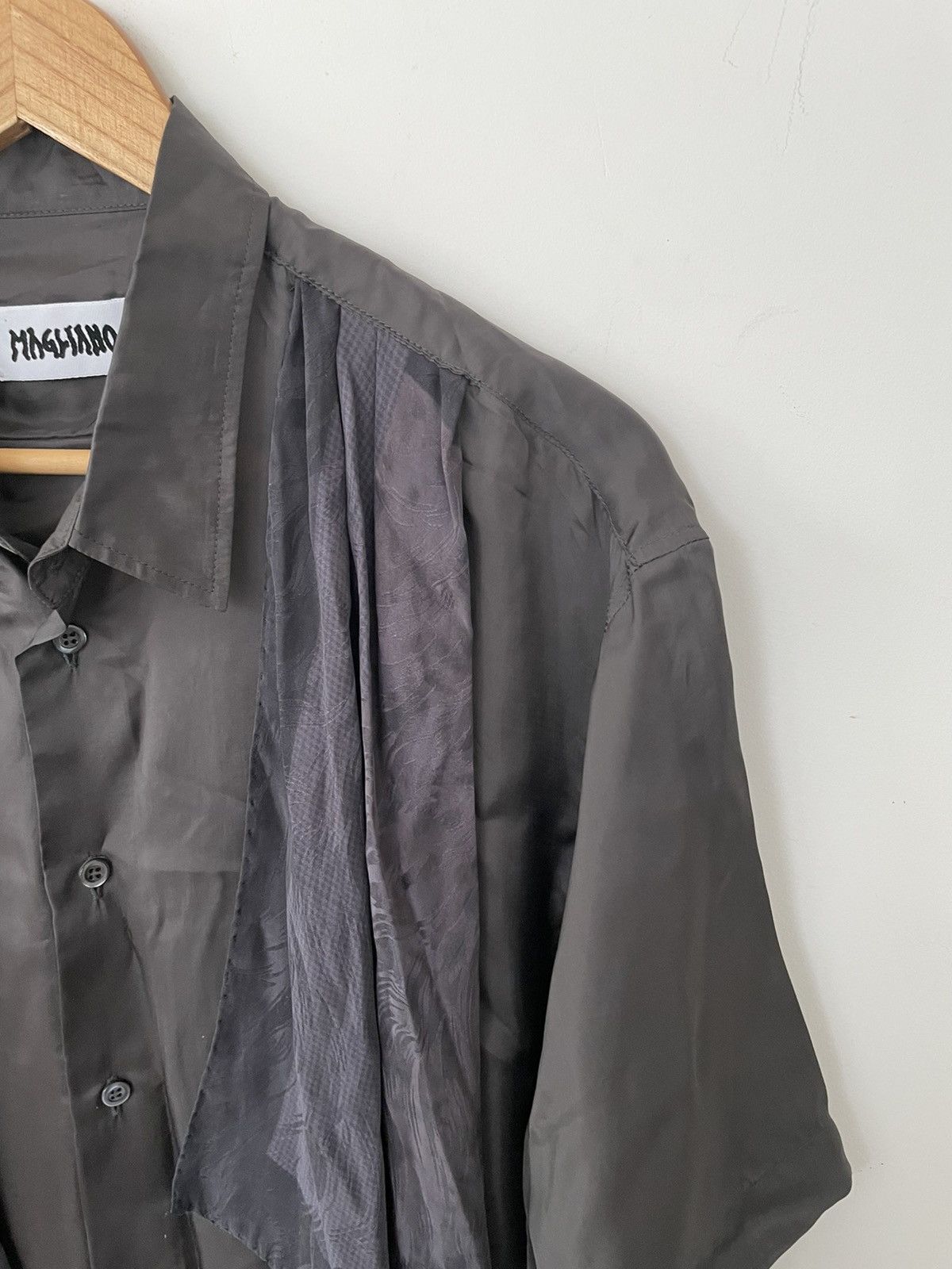 Magliano 24ss scarf decorated pareon surplus shirt Size US S / EU 44-46 / 1 - 6 Thumbnail
