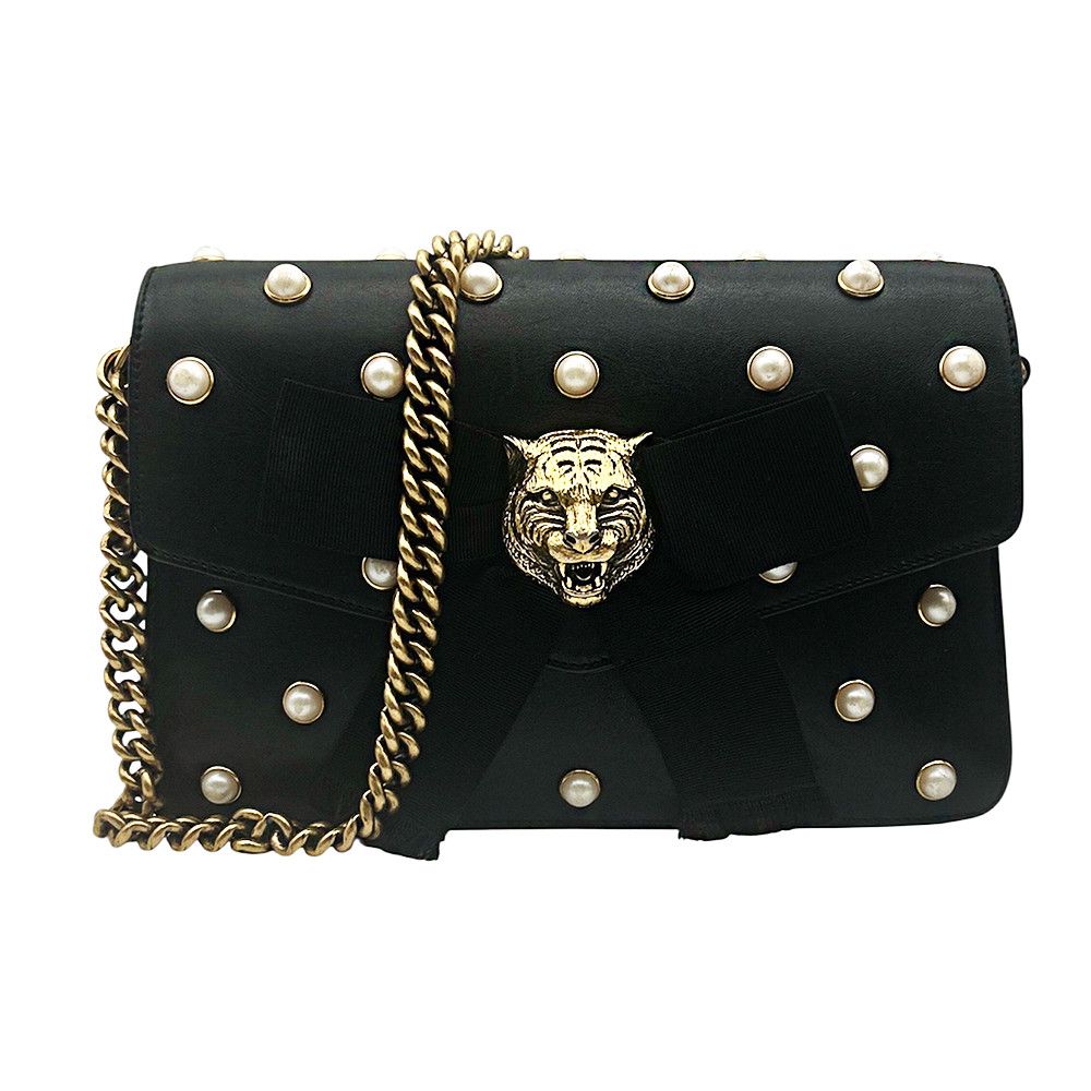 Gucci Gucci Tiger Broadway Mini Shoulder Bag Size ONE SIZE - 1 Thumbnail