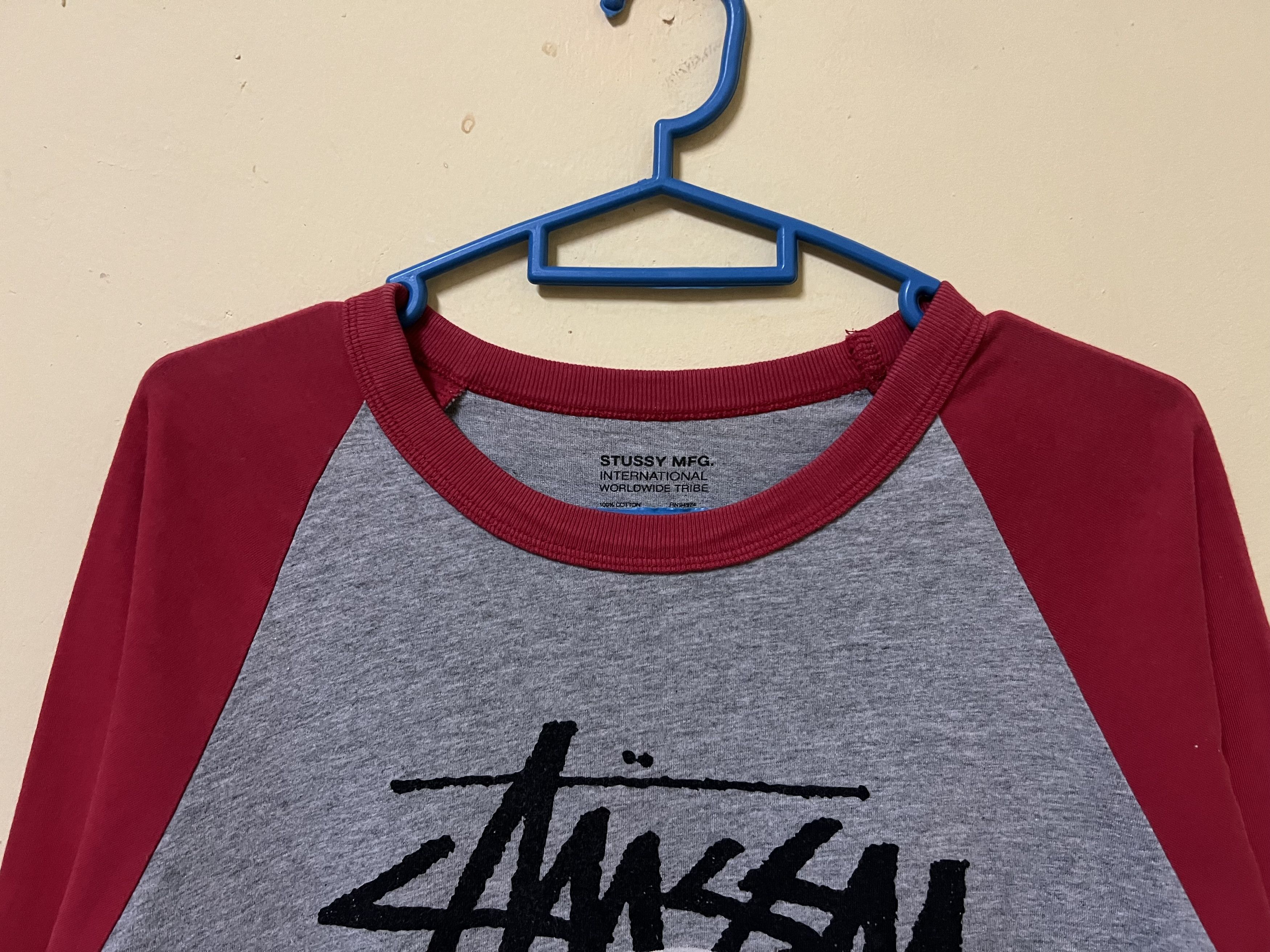 Stussy Stussy MFG Raglon Eagle Tee Size US S / EU 44-46 / 1 - 3 Thumbnail