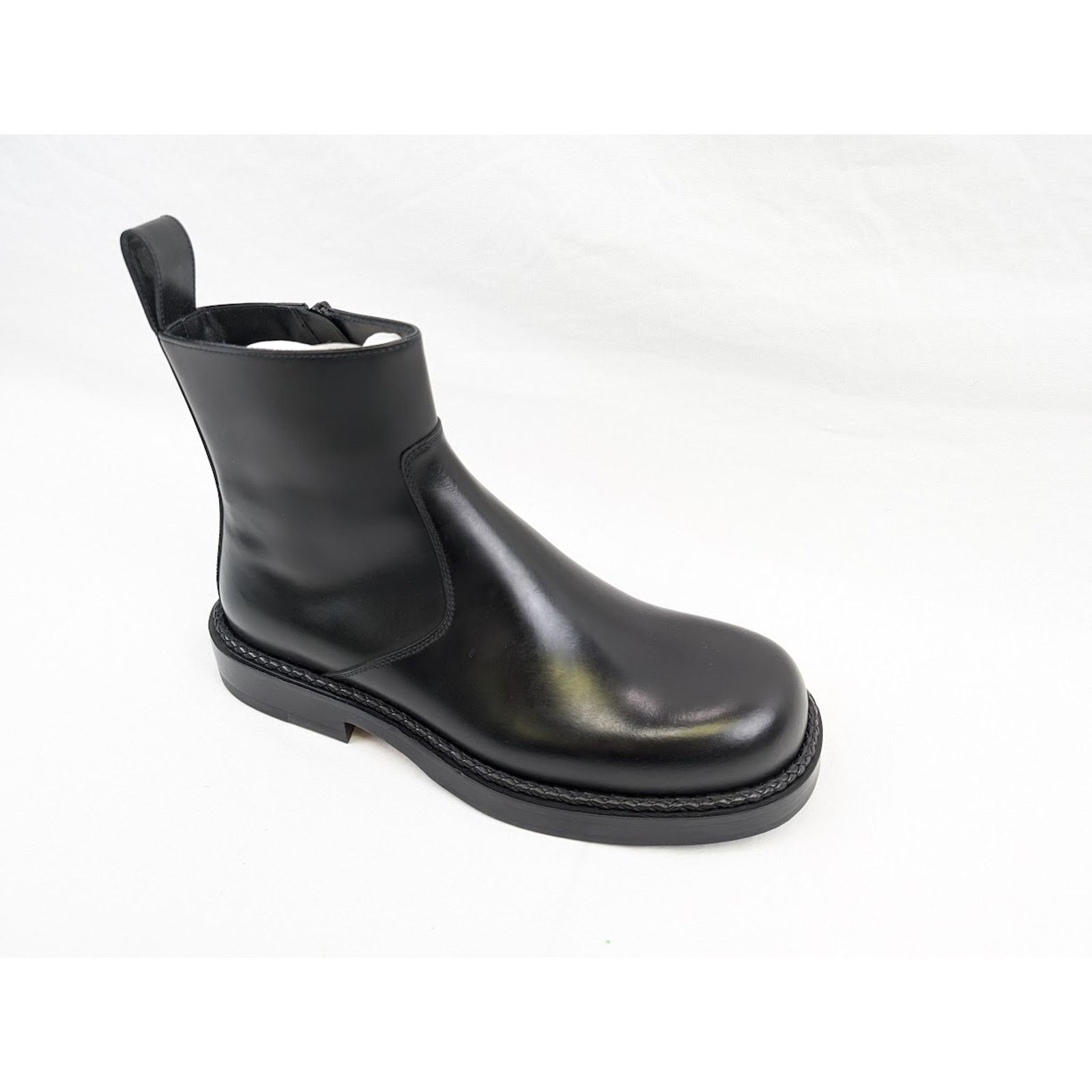 Bottega Veneta o1rshd1 Calf Classic Strut Ankle Boots in Black Size US 8 / EU 41 - 2 Thumbnail