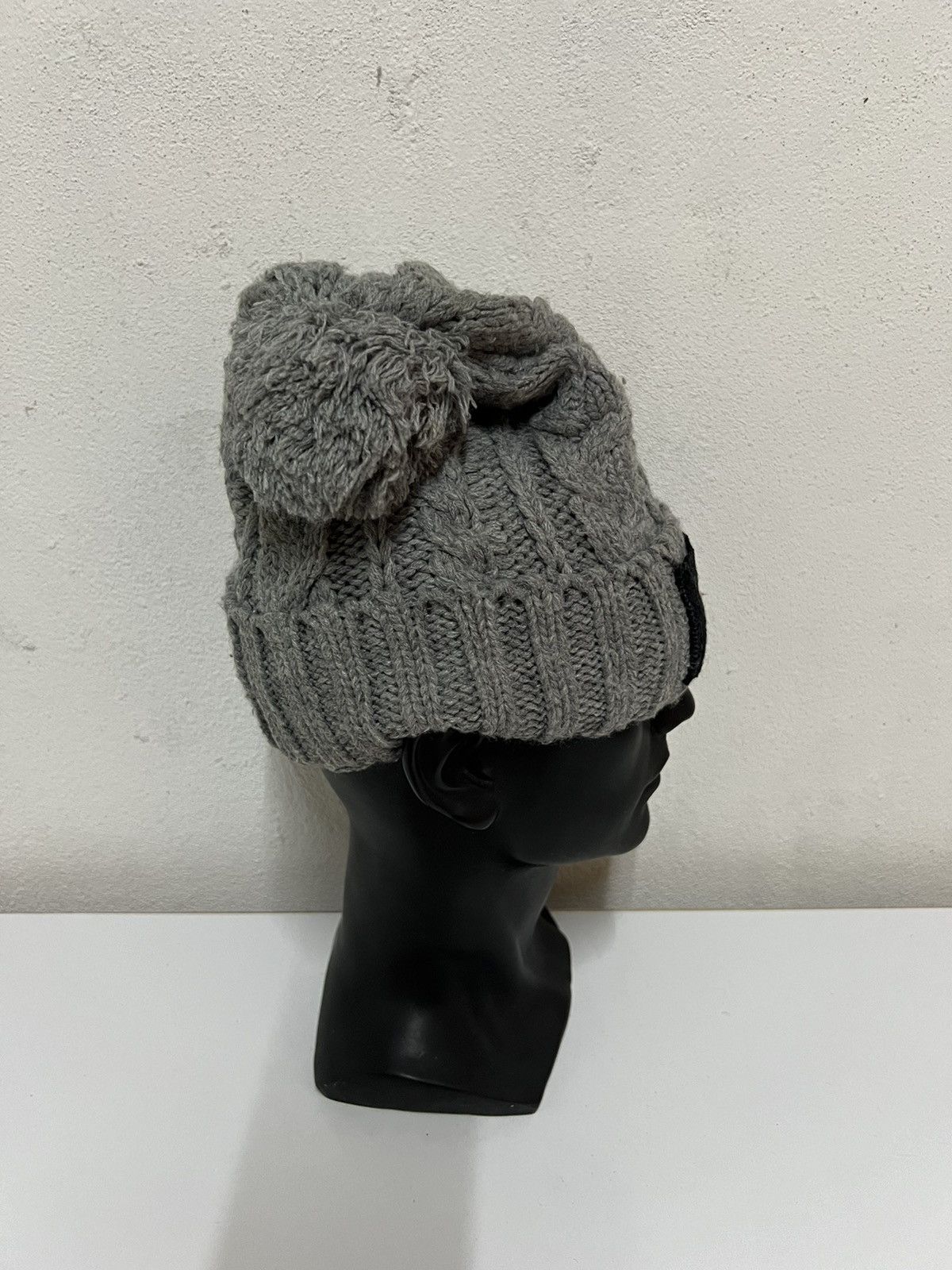 Harris Tweed × Japanese Brand Japanese Brand Harris Tweed Crochet Beanie Hats Size ONE SIZE - 4 Thumbnail