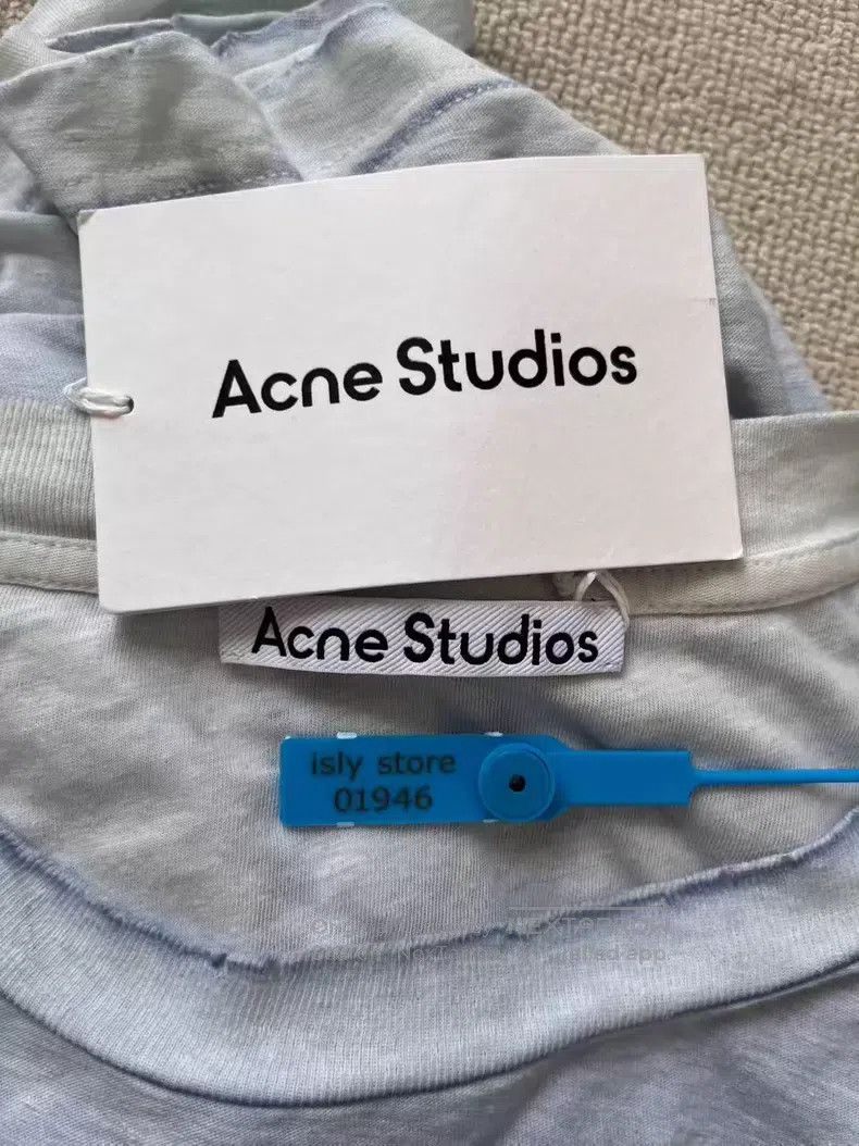 Acne Studios Acne Studios 1996 series emblem print crewneck short-sleev Size US M / EU 48-50 / 2 - 4 Thumbnail