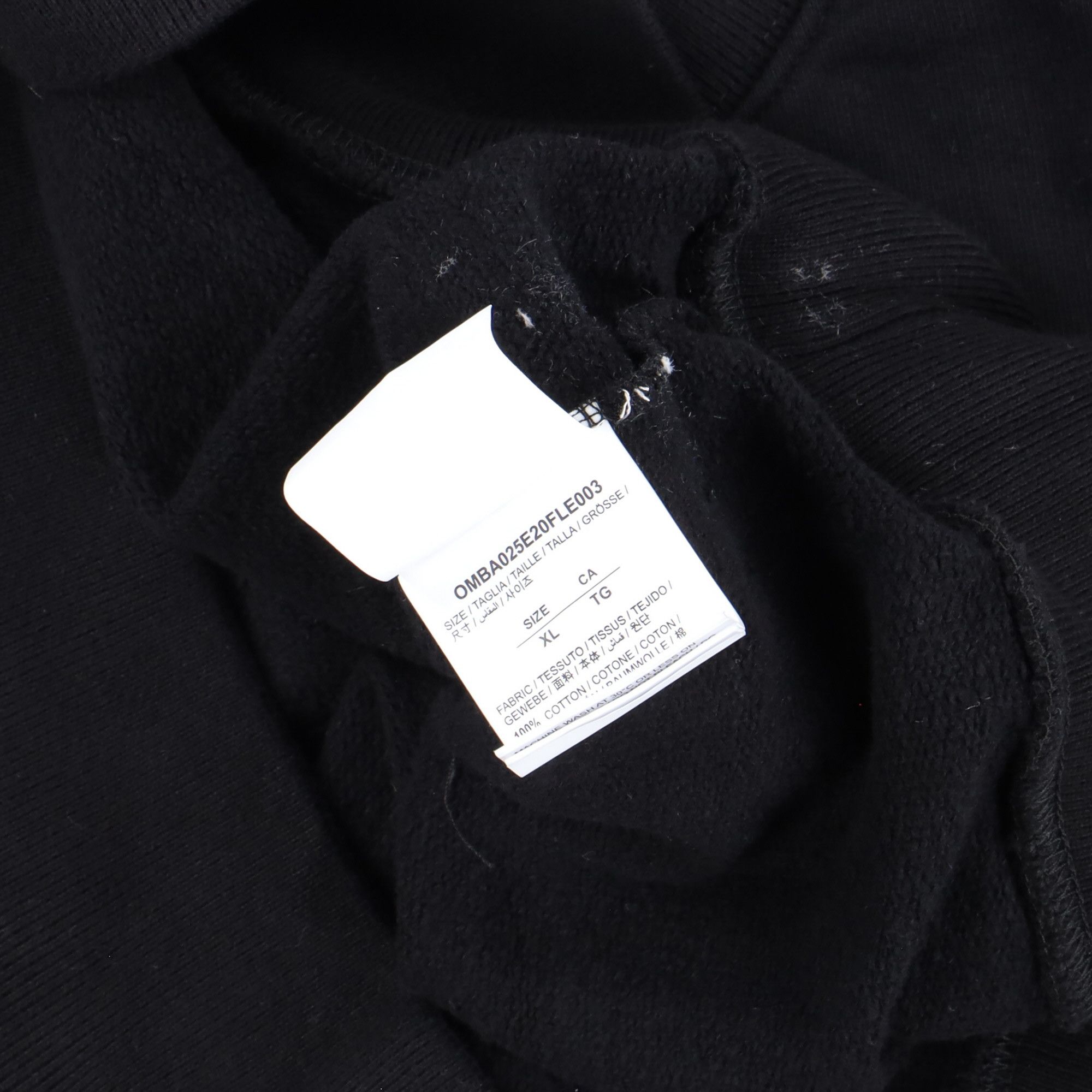 Off-White Black Stencil Arrows Logo Sweatshirt Size US XL / EU 56 / 4 - 6 Thumbnail