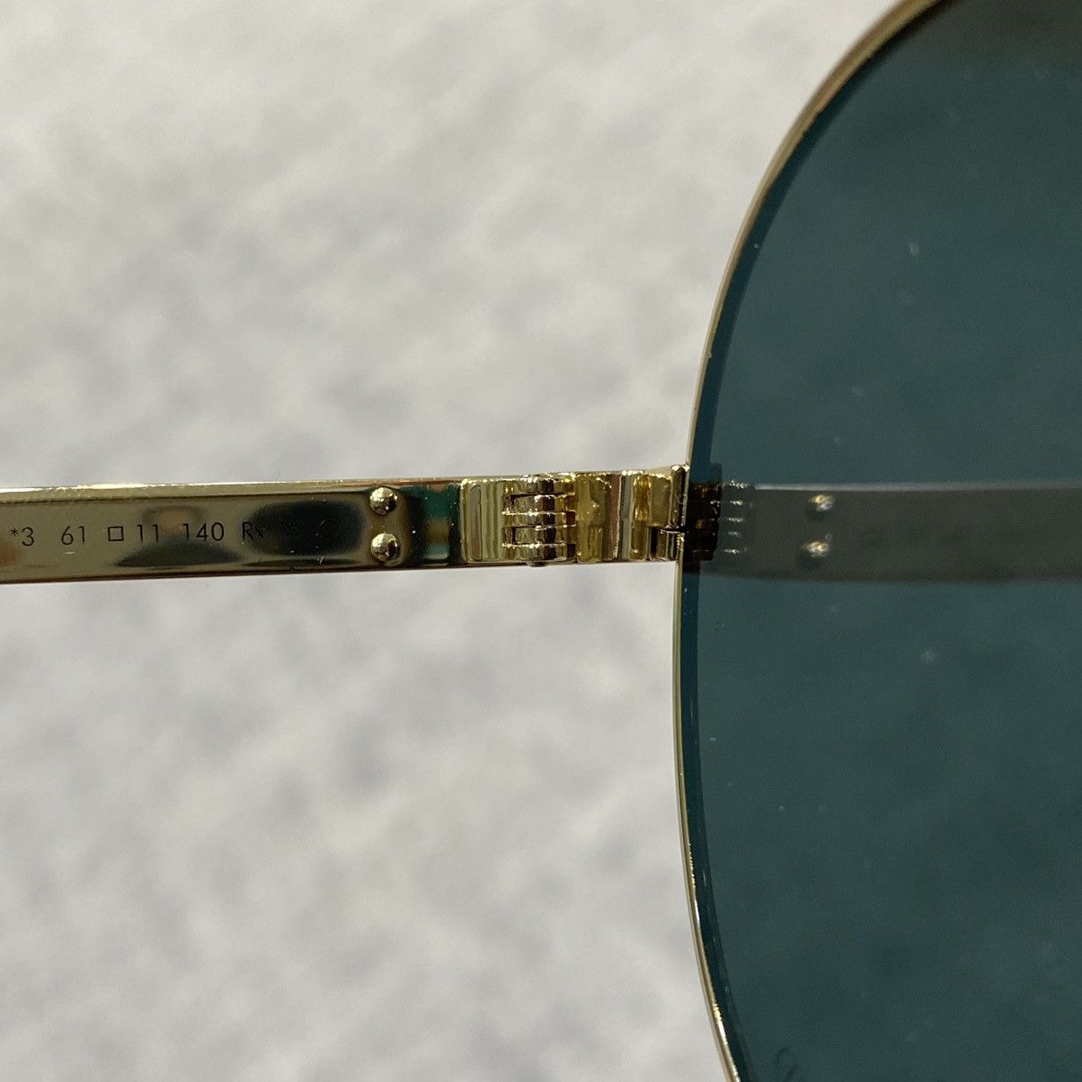 Dior DIOR DIORCANNAGE A1U B0C0 GOLD GREEN Size ONE SIZE - 9 Thumbnail