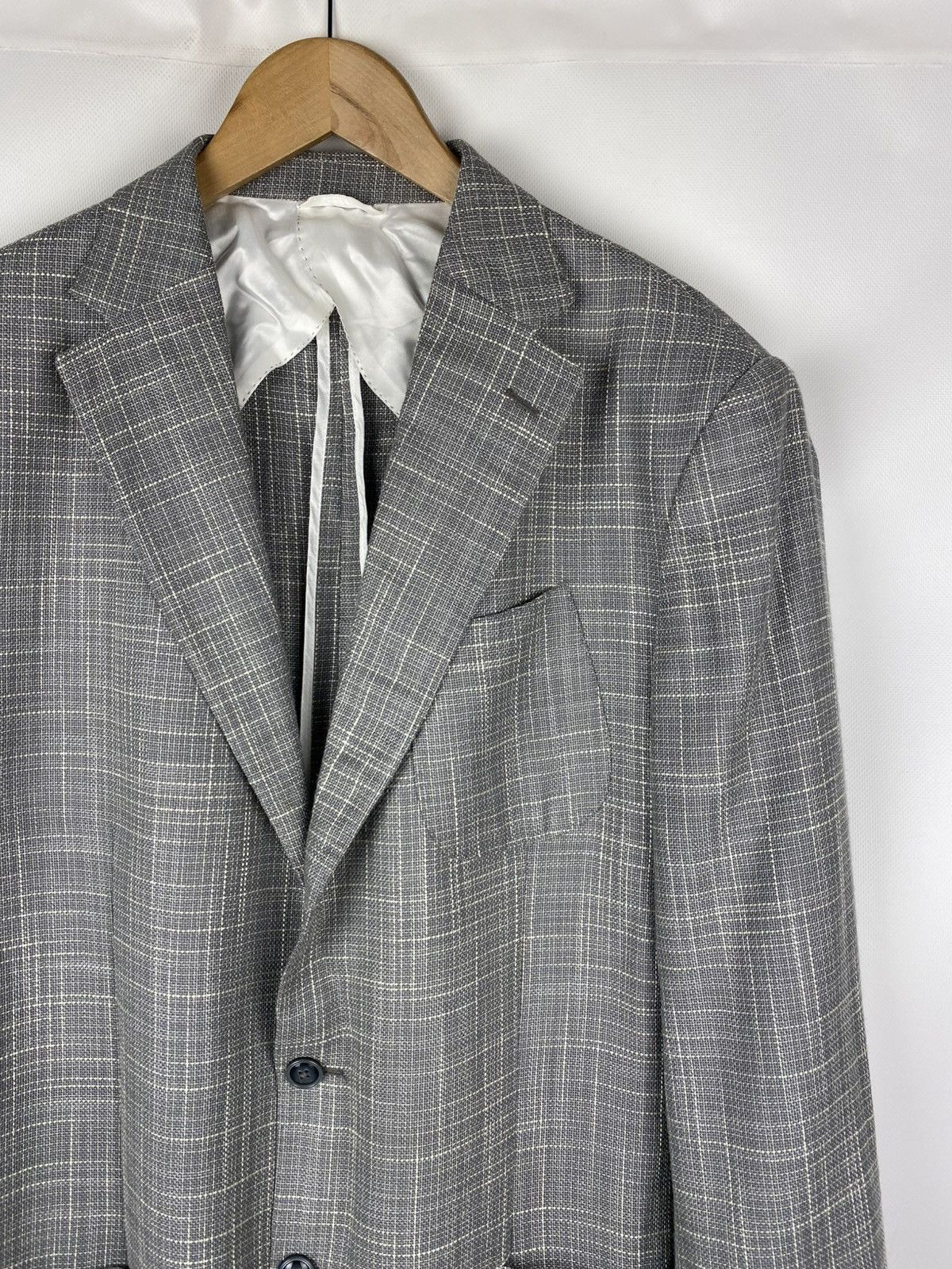 Boggi Boggi Milano Men’s Wool / Silk Blazer Jacket Size 56 / US 46 Size 46R - 5 Thumbnail