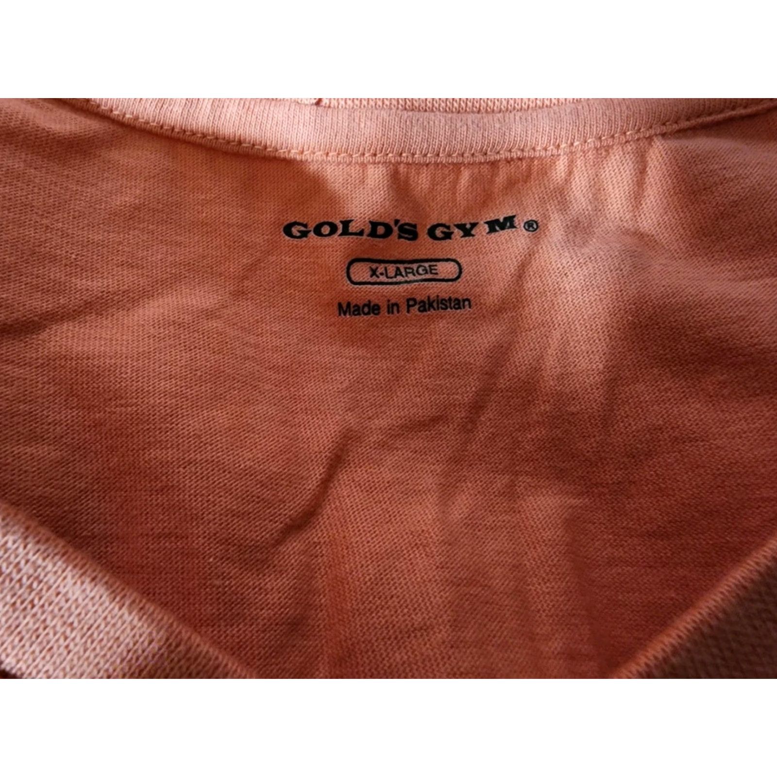 Vintage Womens XL Gold's Gym Flower V Neck T Shirt Bodybuilding Muscle Training Shirt Womens XL Orange T-Shirt Logo Pullover Short Sleeve Activewear Size XL / US 12-14 / IT 48-50 - 6 Thumbnail