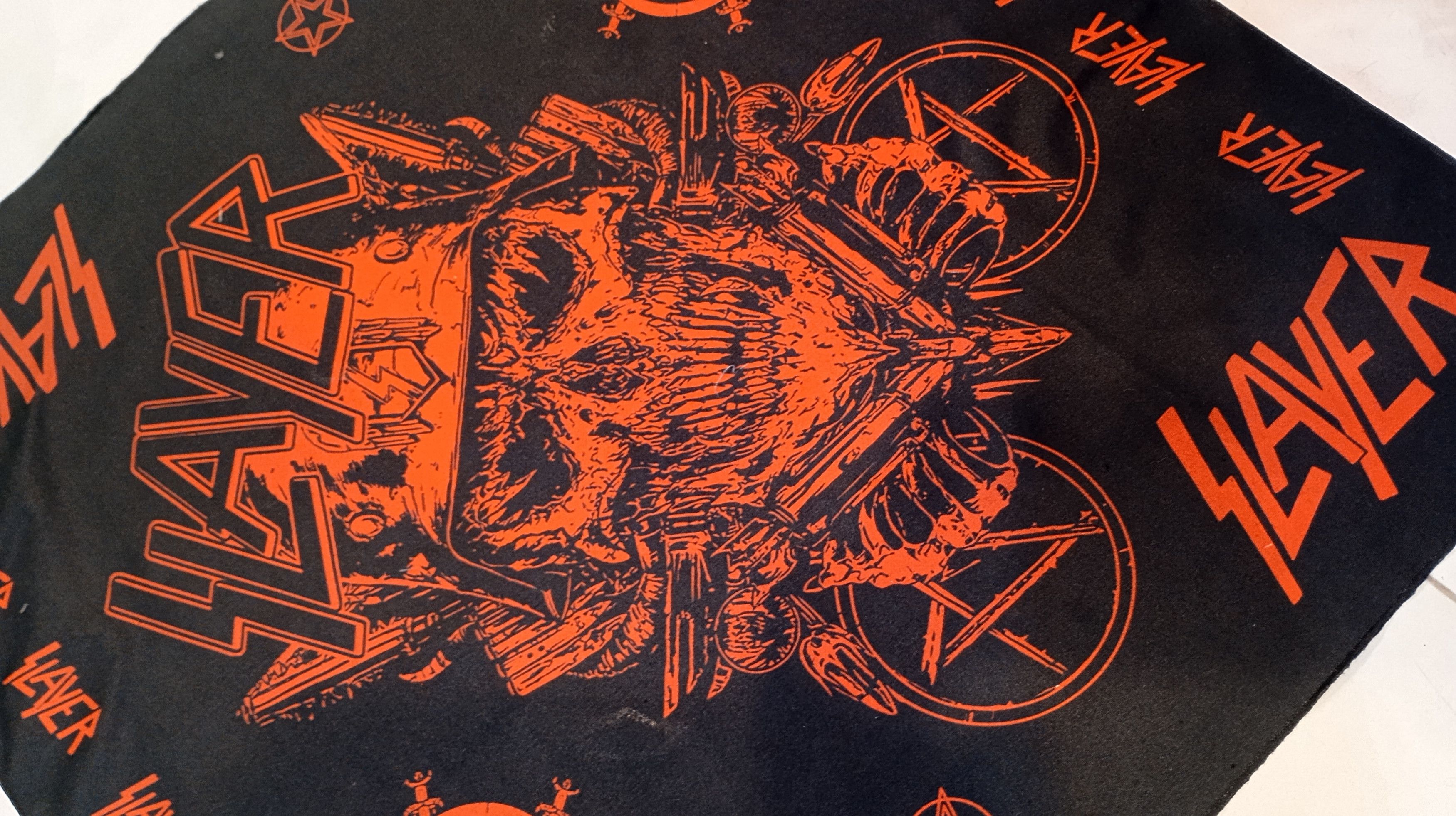 Band Tees Skulls Bandana Handkerchief Size ONE SIZE - 3 Thumbnail