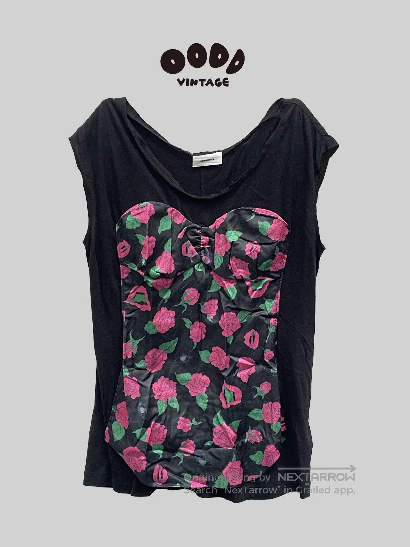 Undercover Undercover Floral Corset-Style Top. Size S / US 4 / IT 40 - 1 Thumbnail