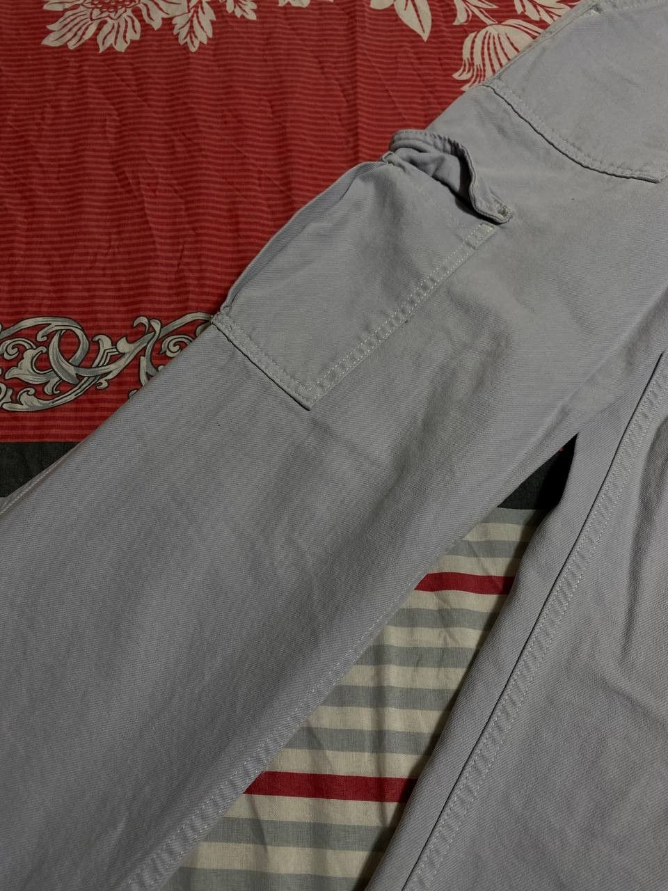 Japanese Brand Crazy Crash Dirty Baggy Faded Jean Japan Avant Garde Style Size US 32 / EU 48 - 11 Thumbnail