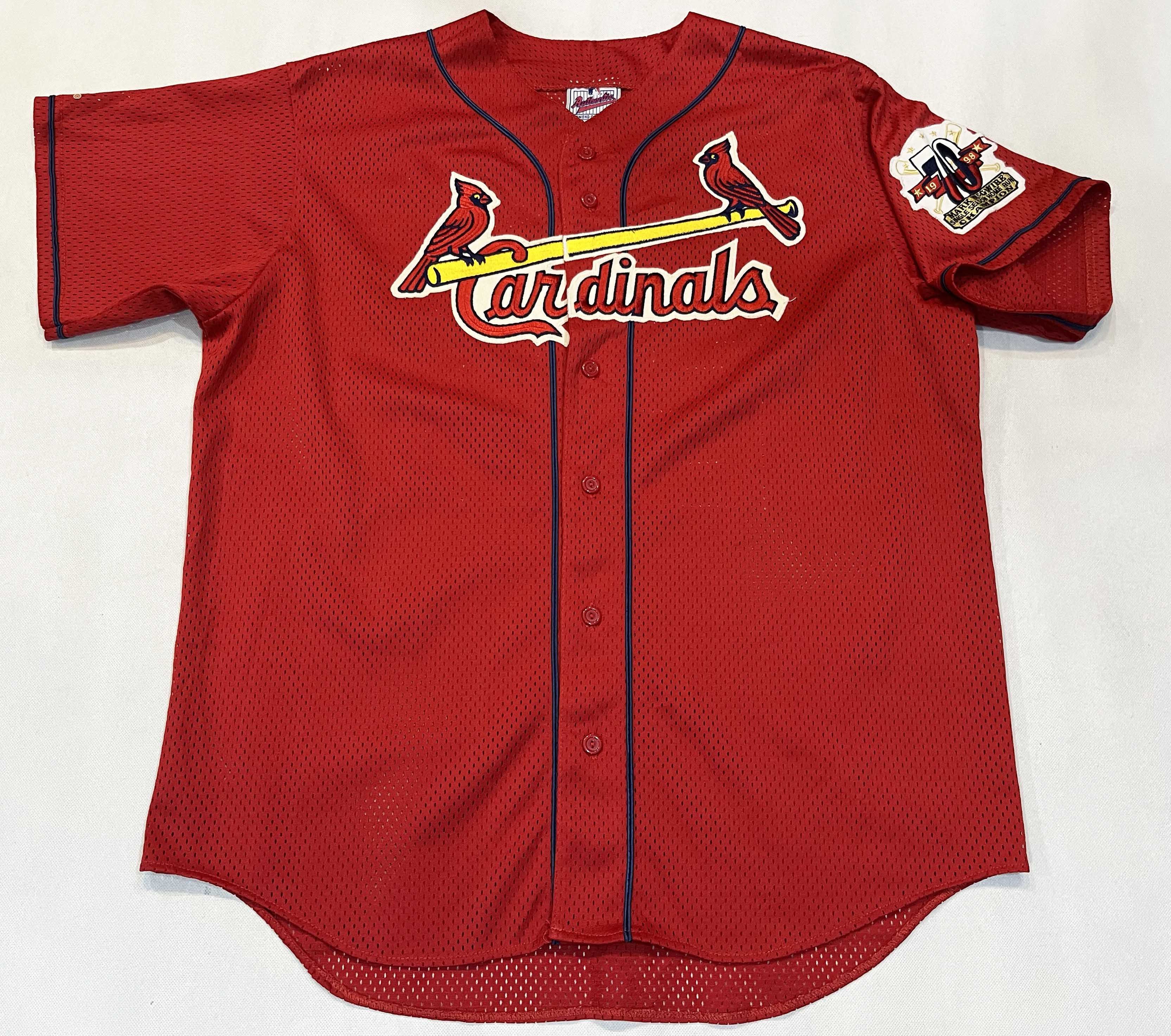 Majestic Diamond MLB St. Louis Cardinals McGWIRE #25 Jersey