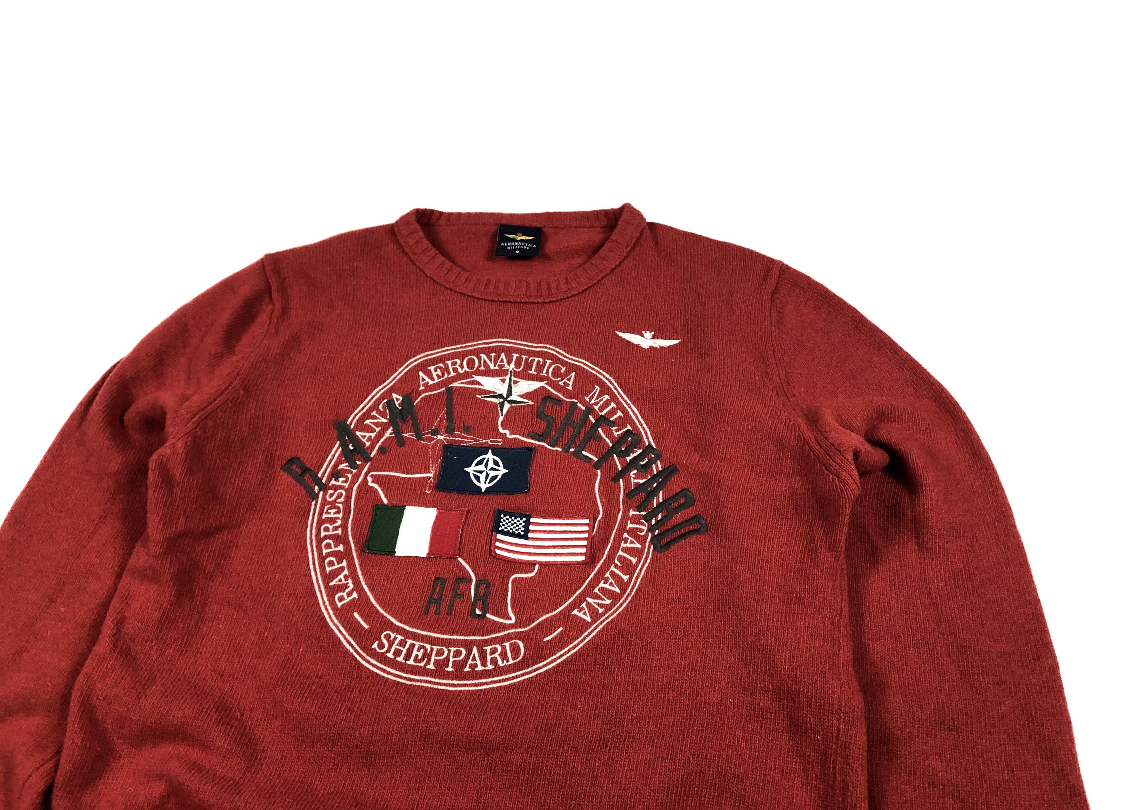 Aeronautica Militare Aeronautica Militare Crewneck Sweater Size US L / EU 52-54 / 3 - 2 Thumbnail