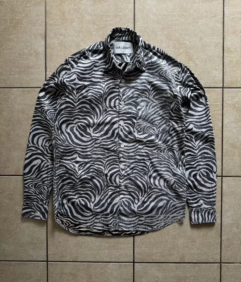 Our Legacy Our Legacy Color block shirt Size US S / EU 44-46 / 1 - 1 Thumbnail