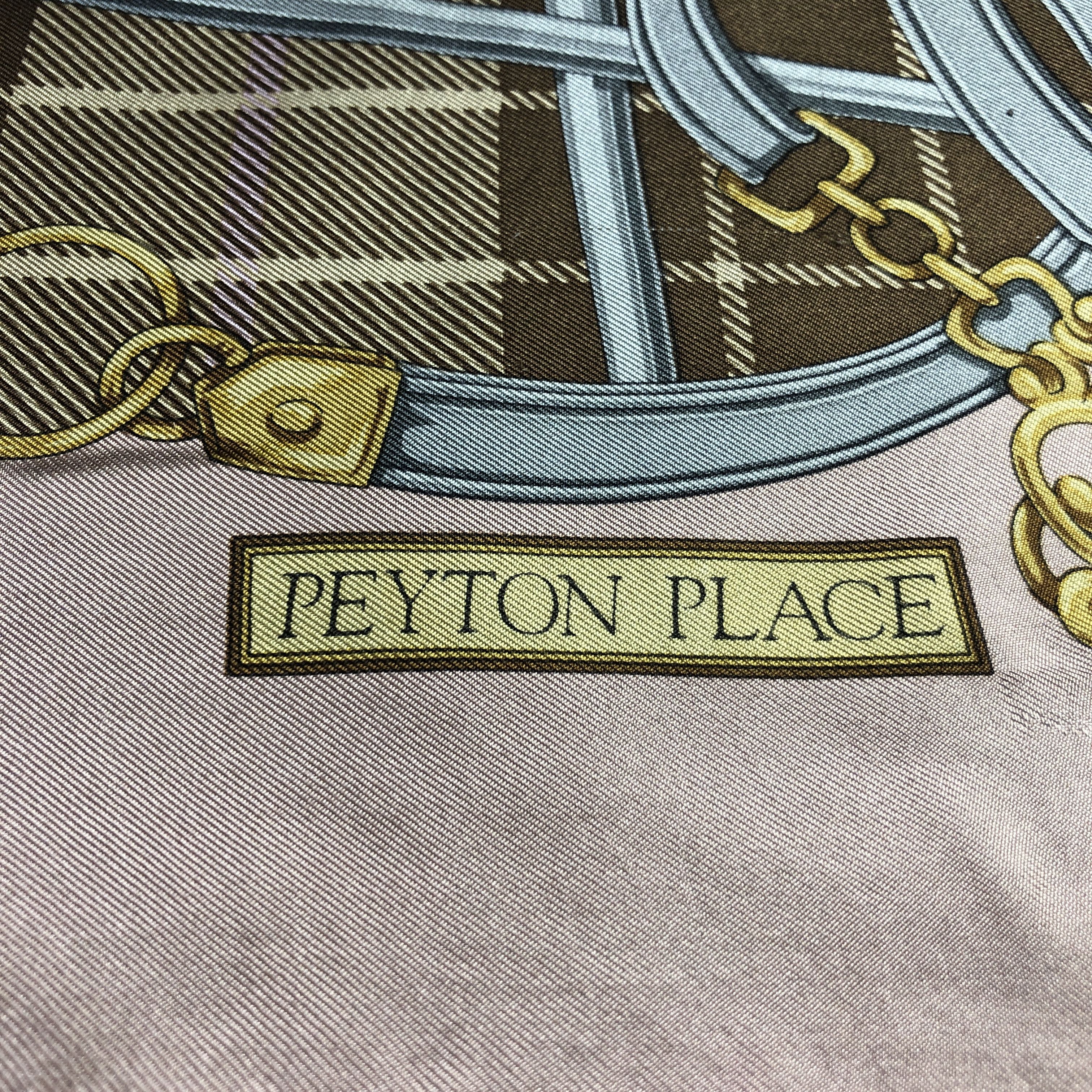 PPFM Peyton Place Luxury Silk Scarf M1071 Size ONE SIZE - 4 Thumbnail