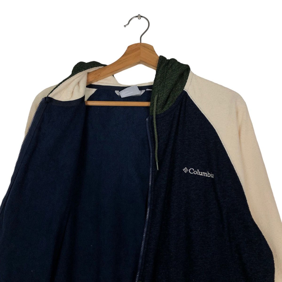 Japanese Brand 🔥Zipper Jacket Oudoor Columbia Hiking Double Colour Size US L / EU 52-54 / 3 - 14 Thumbnail