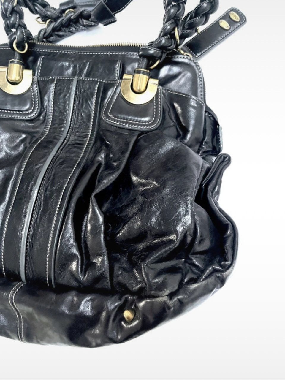 Chloe Chloé - Black leather Héloïse handbag - Excellent condition Size ONE SIZE - 4 Thumbnail