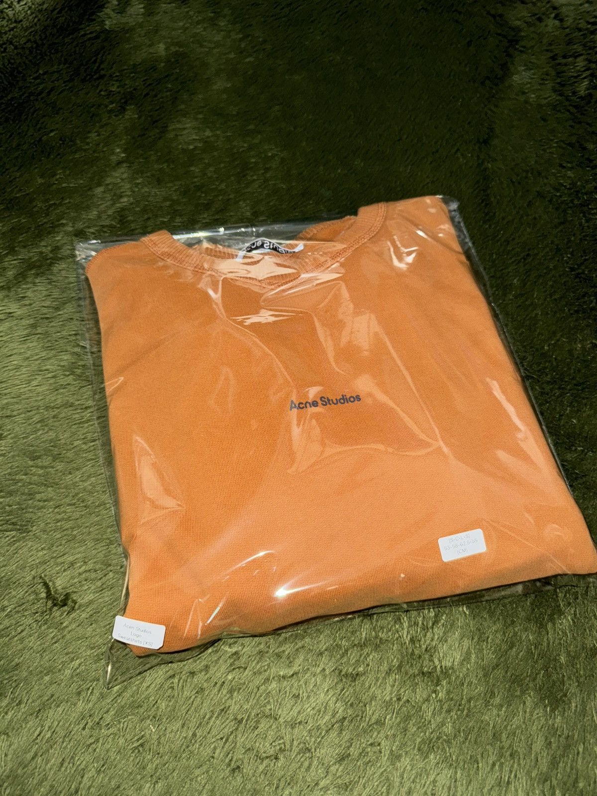 Acne Studios Acne Studios 23FW Stamp Logo Sweatshirt Size US XS / EU 42 / 0 - 11 Thumbnail