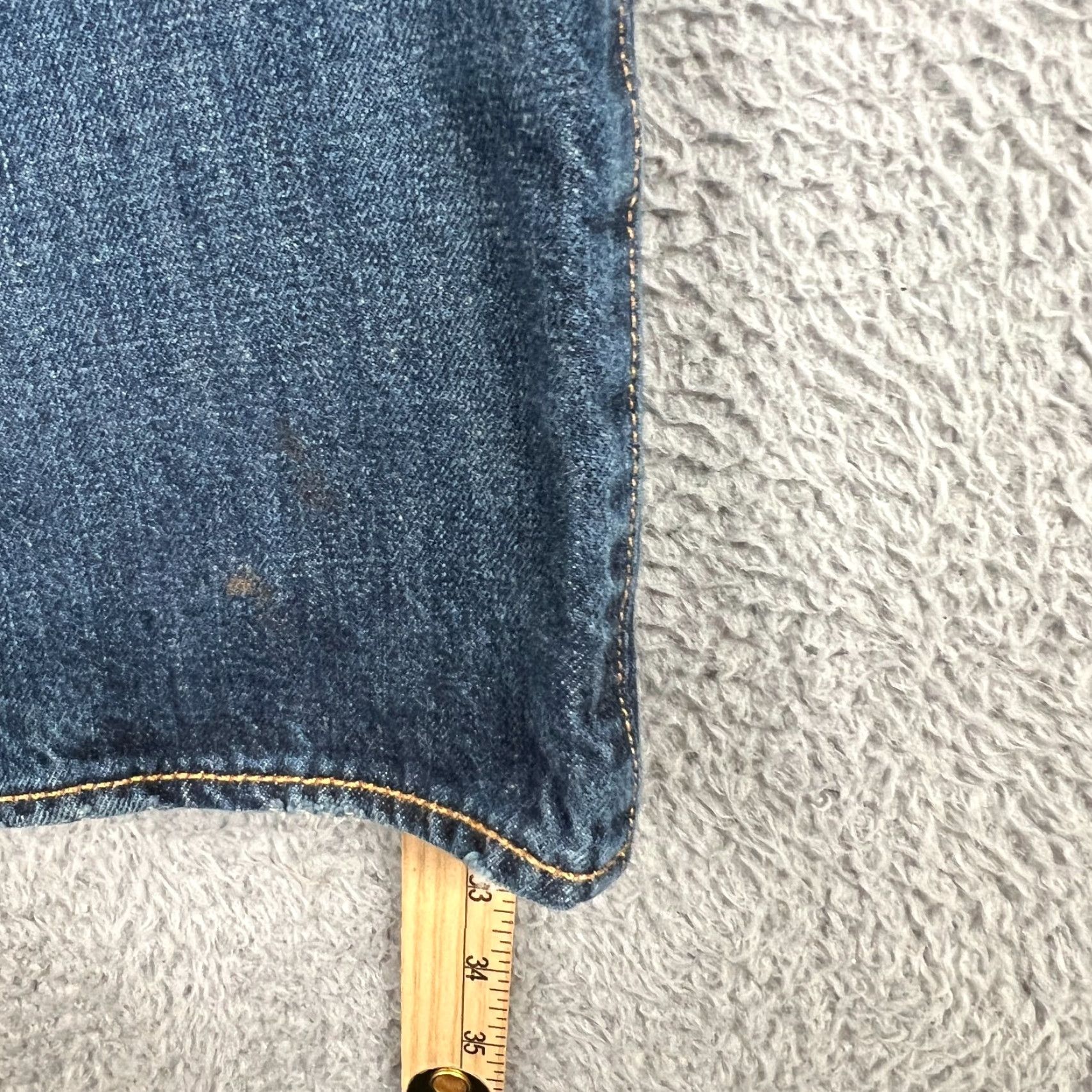 Levi's Levi's 501 Jeans Mens 34x32 Straight Leg Blue Distressed Comfort Casual Size US 34 / EU 50 - 5 Thumbnail