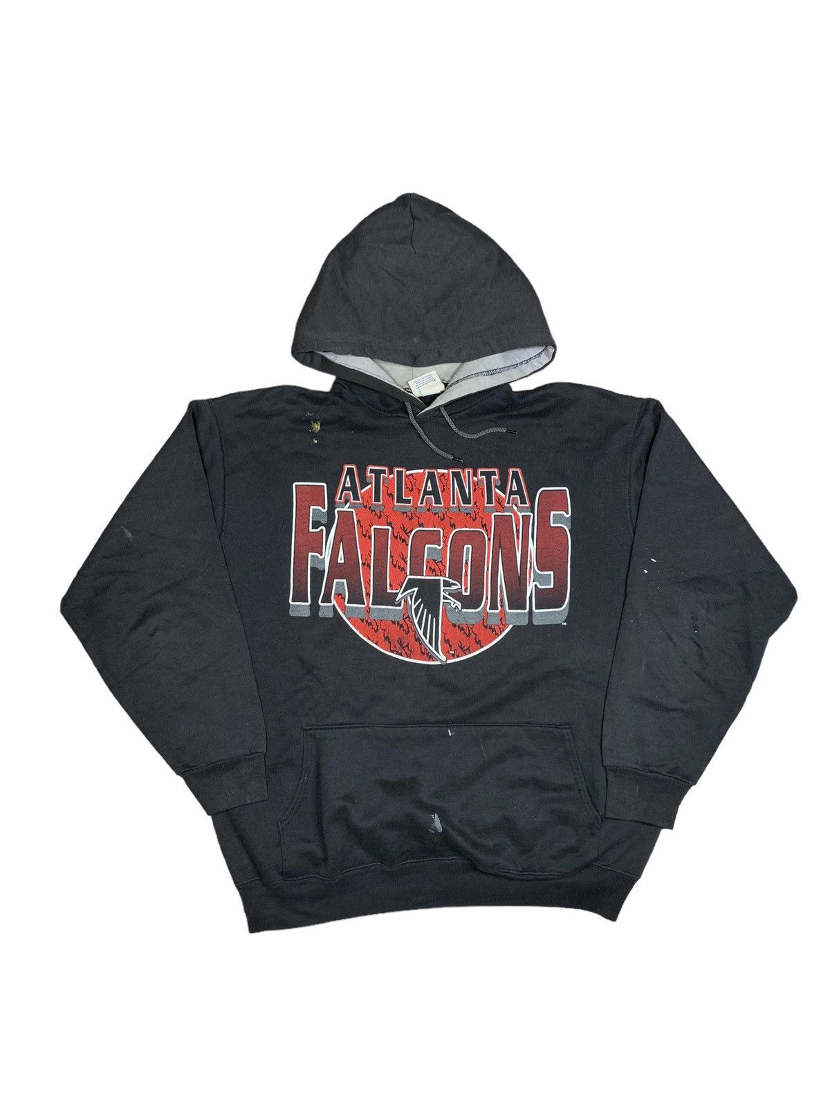 Vintage 1995 Atlanta Falcons Cropped Hoodie Black XL – Black Shag Vintage