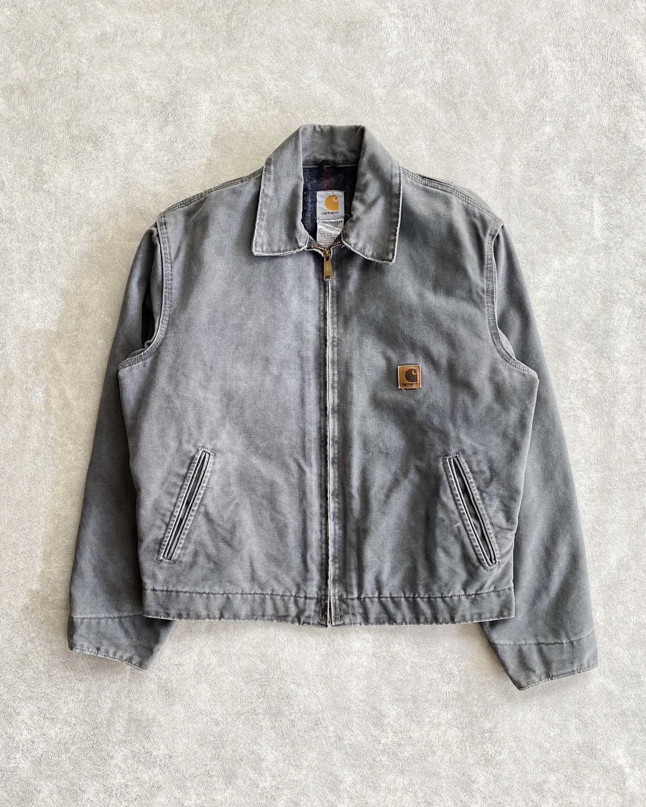 Carhartt Vintage Carhartt Detroit Blanked Lined Jacket - J146 MTL Size US M / EU 48-50 / 2 - 1 Thumbnail