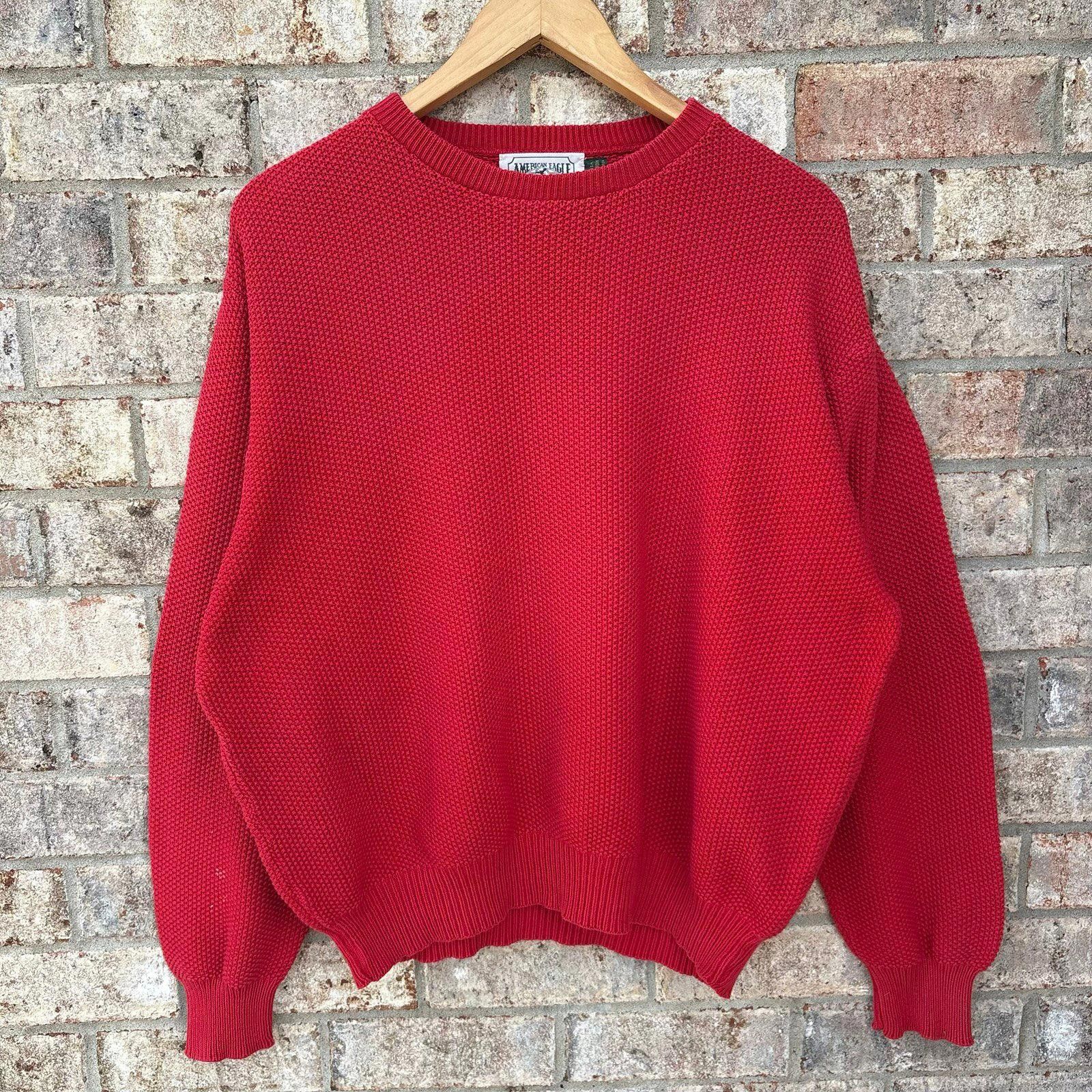 American Eagle Outfitters Vintage 90s American Eagle knit sweater Size US L / EU 52-54 / 3 - 8 Thumbnail