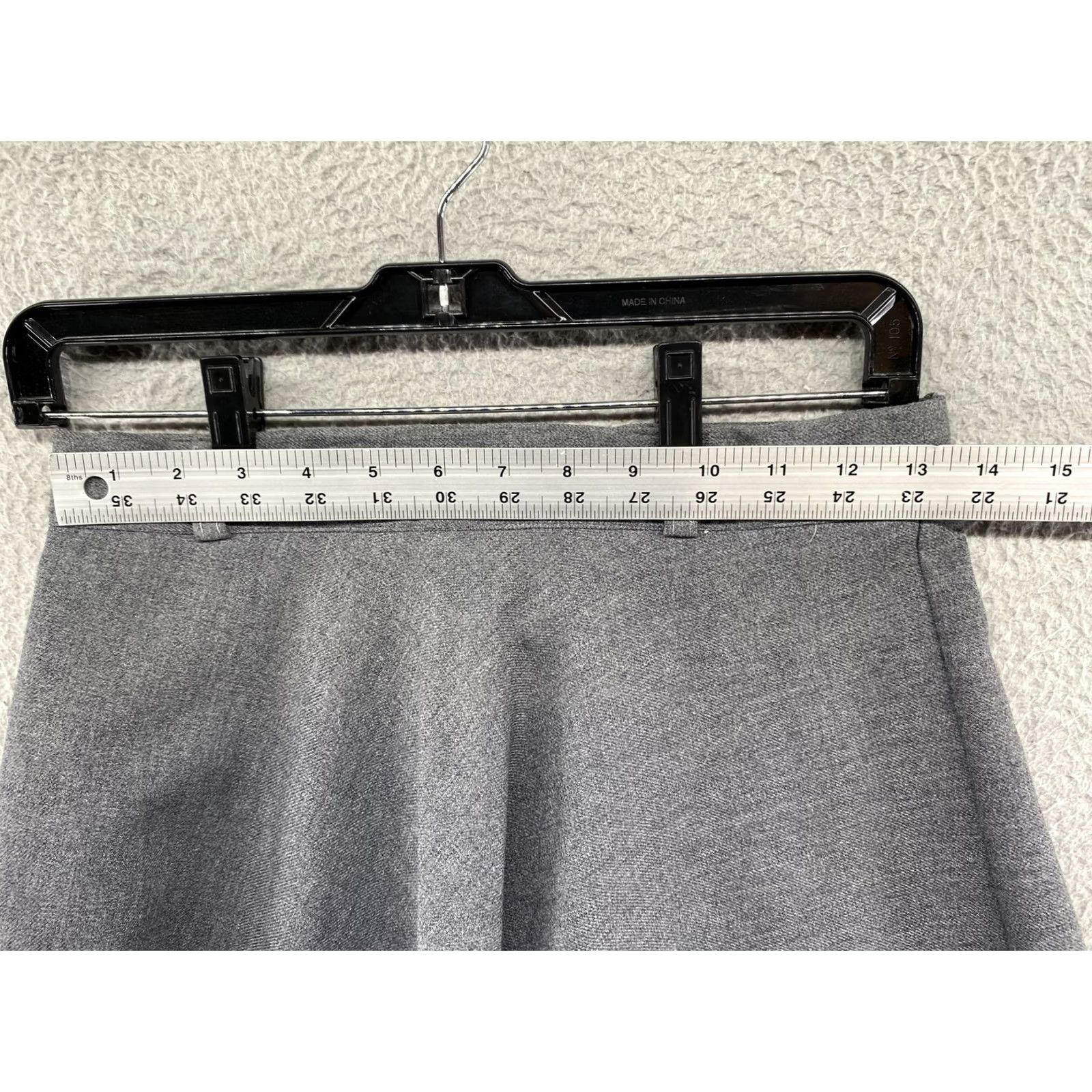 Sears VTG Sears The Fashion Place Gray Flare Skirt Women’s 14 Casual 1980s Disco Skirt Womens B00s? Size 36" / US 14 / IT 50 - 5 Thumbnail