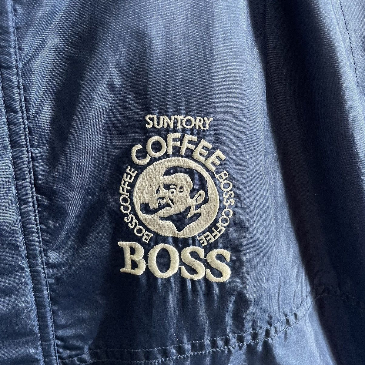 Japanese Brand Vintage Suntory Coffee Boss Bomber Jacket Size US L / EU 52-54 / 3 - 3 Thumbnail