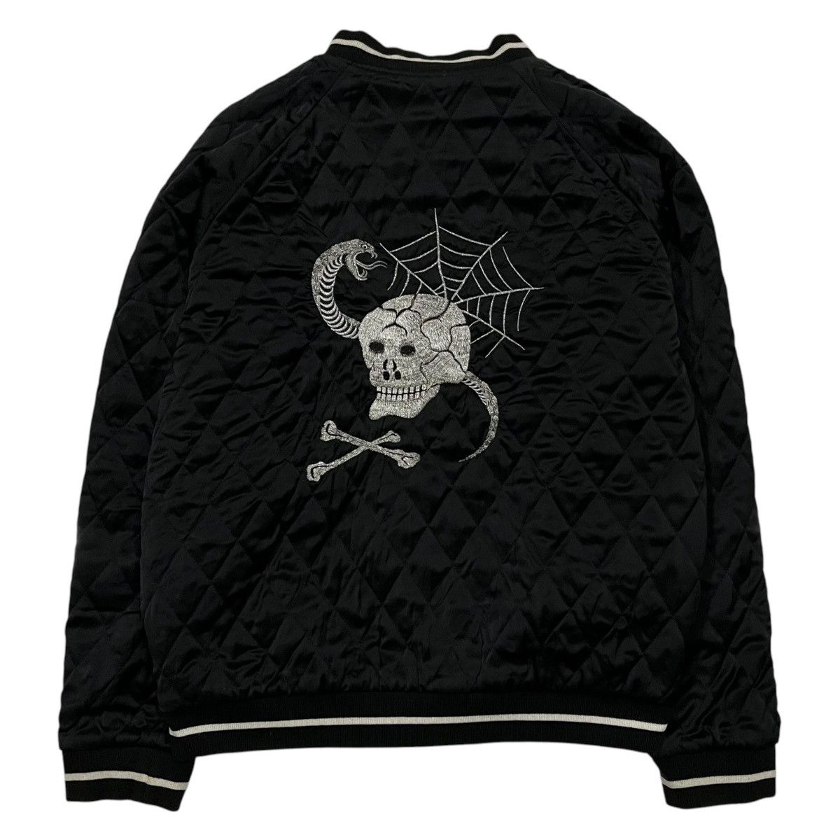 John's by Johnny Skeleton Reversible Souvenir Jacket