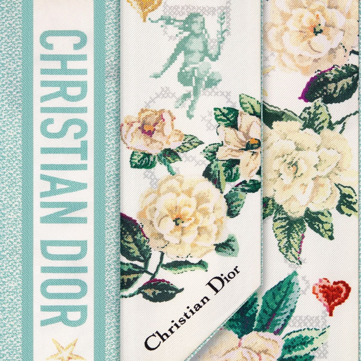 Dior o1bcso1str0226 Size:OS/Virgo Mitzah Scarf in Multicolor Size ONE SIZE - 3 Thumbnail