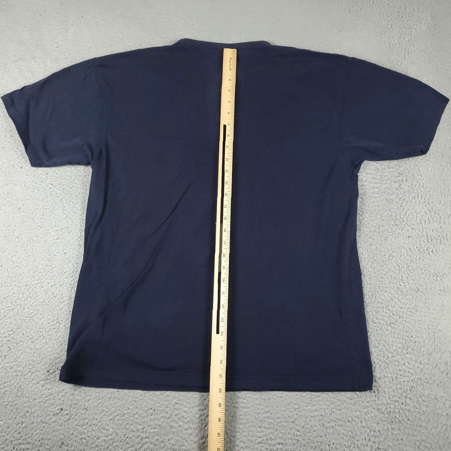 Tommy Hilfiger VINTAGE Tommy Hilfiger T Shirt Mens Large Blue Crew Neck Short Sleeve Cotton Logo Classic American Casual - Mens Size L Blue Size US L / EU 52-54 / 3 - 3 Thumbnail