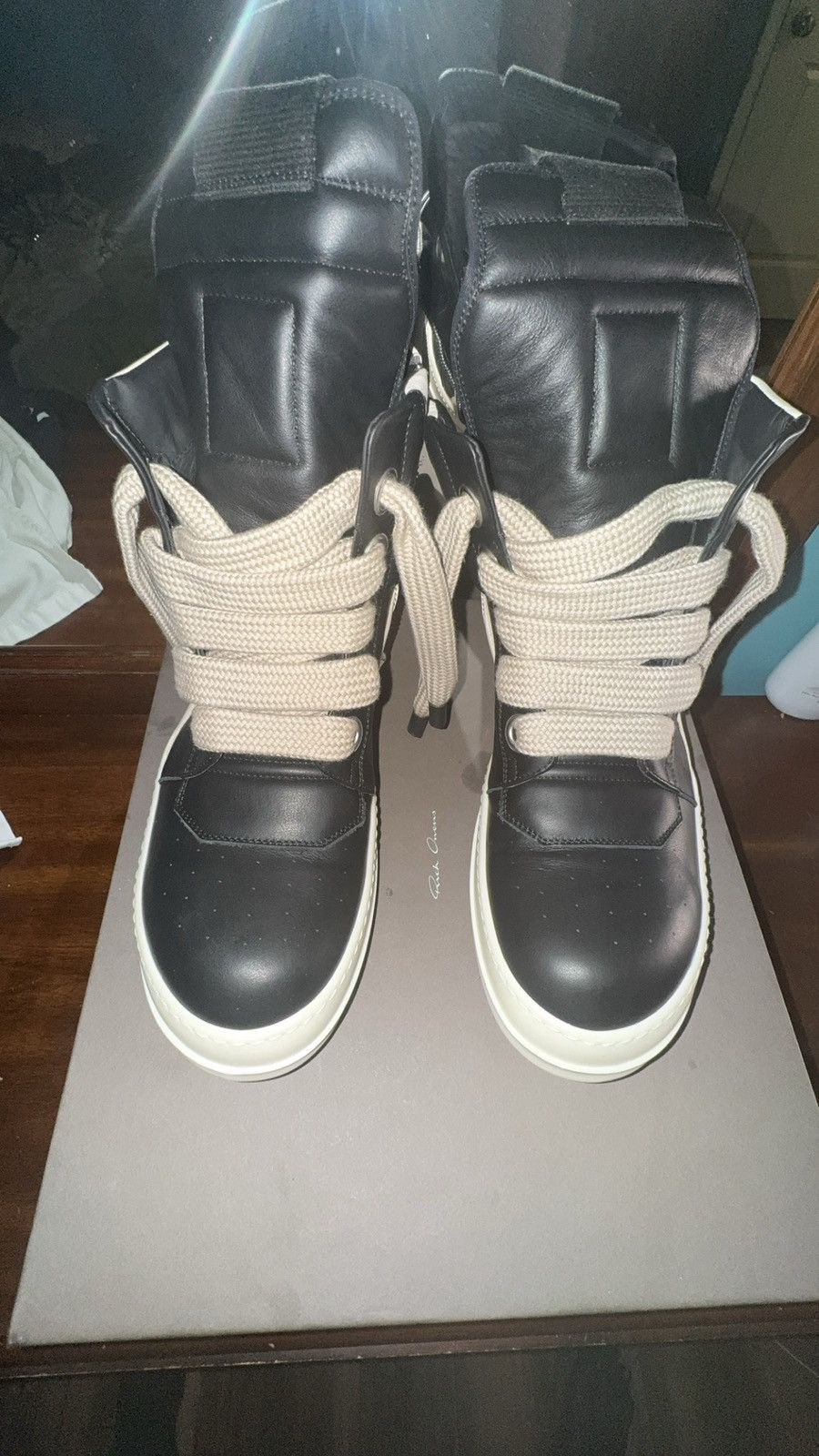 Rick Owens Rick Owen's Jumbolaced Geobasket | Grailed Rick Owens Rick Owen's Jumbolaced Geobasket | Grailed