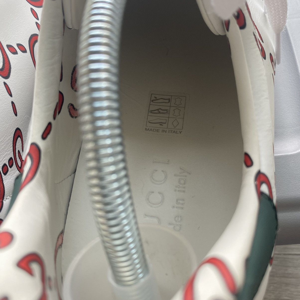 Gucci Gucci Ace All Over Print Low Top Size US 10 / EU 43 - 8 Thumbnail