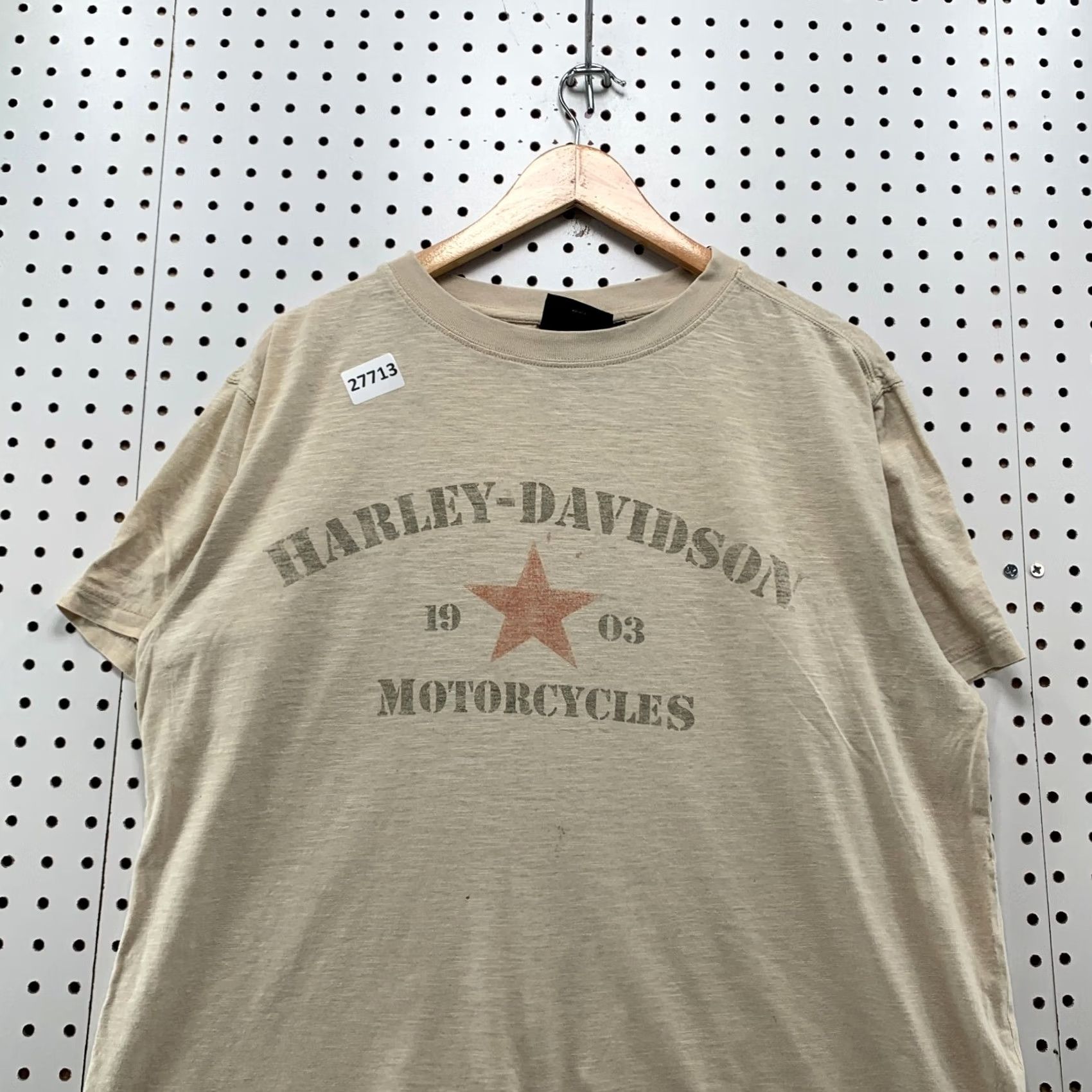 Harley Davidson Harley Davidson Motorcycle Shirt Beige Mens Large Short Sleeve Adult L Size US L / EU 52-54 / 3 - 2 Thumbnail