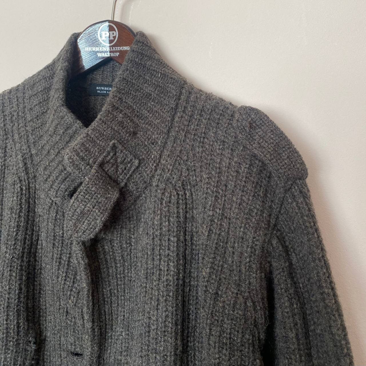 Burberry Rare Burberry Black Label Cardigan Sweater Size US L / EU 52-54 / 3 - 2 Thumbnail