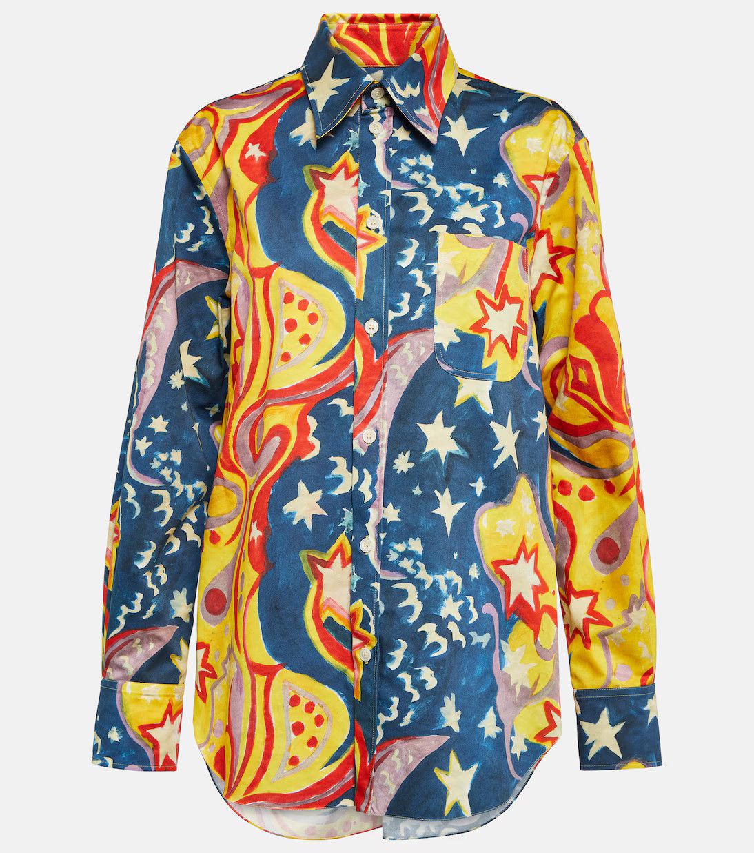 o1y1125 Patterned Shirt in Multicolor