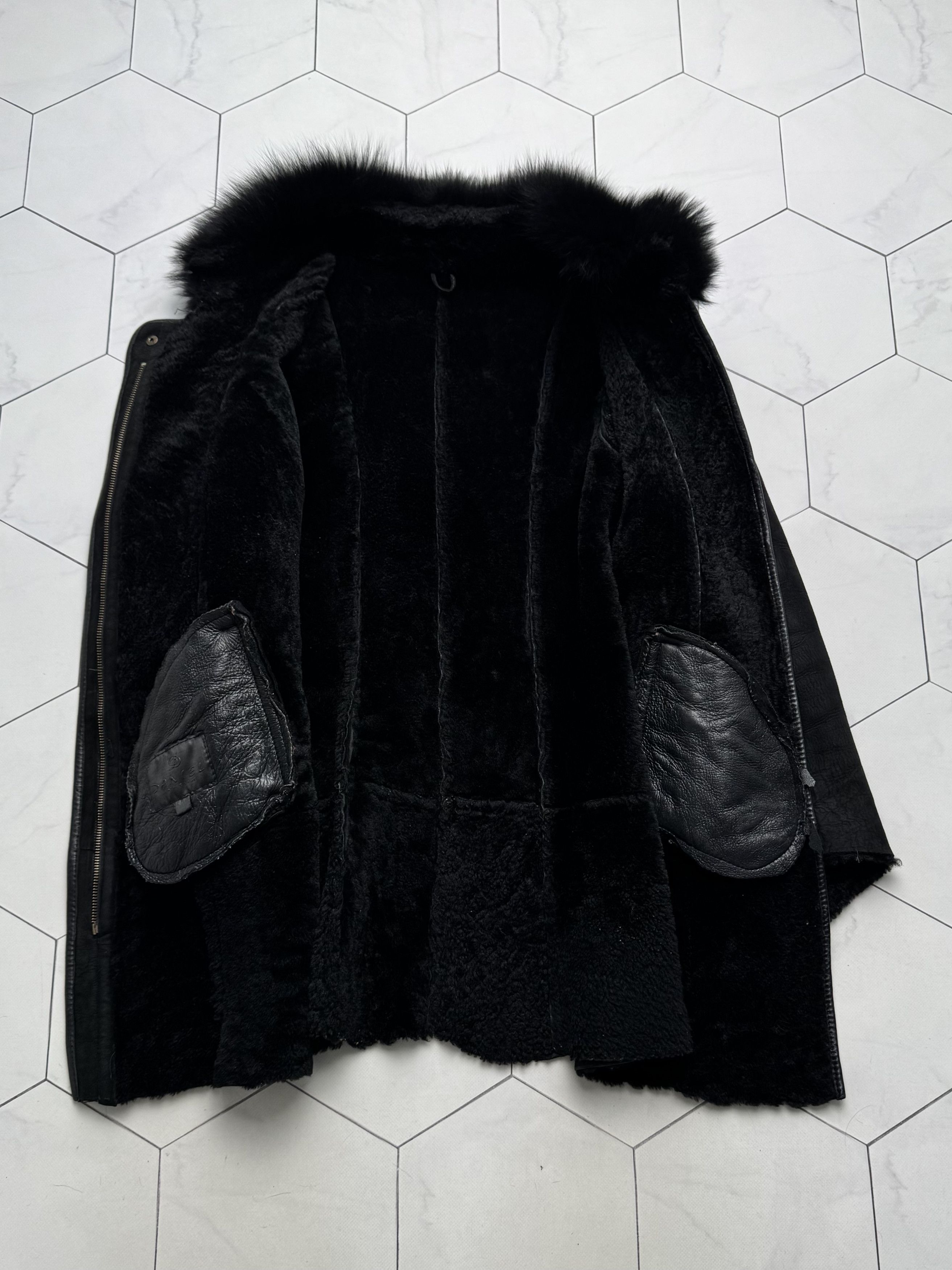 Vintage Vintage Real Sheepskin Coat (B550)E2D15 Size XS / US 0-2 / IT 36-38 - 11 Thumbnail