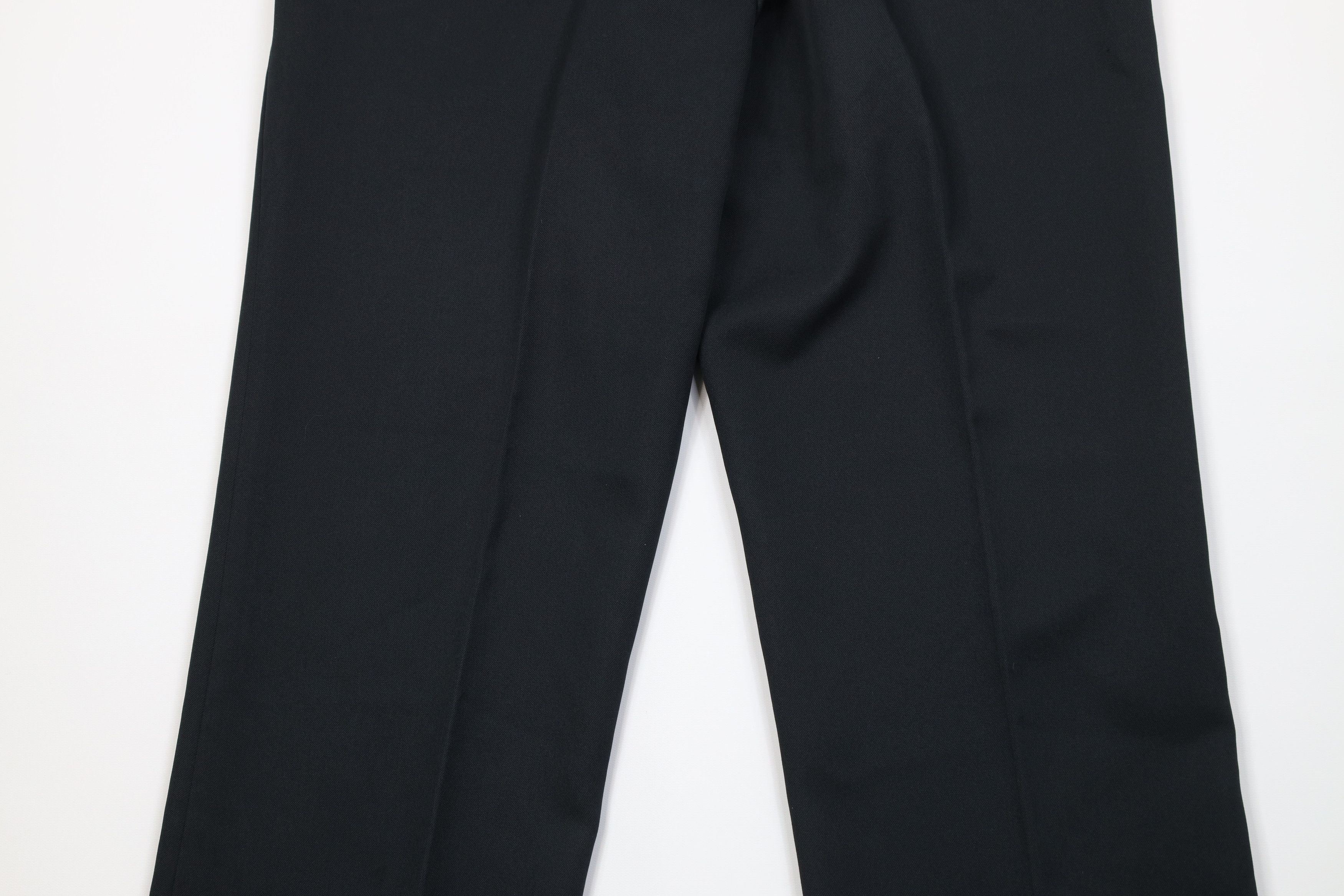 Vintage Vintage 70s Streetwear Flared Wide Leg Chino Pants Black USA Size US 38 / EU 54 - 12 Thumbnail