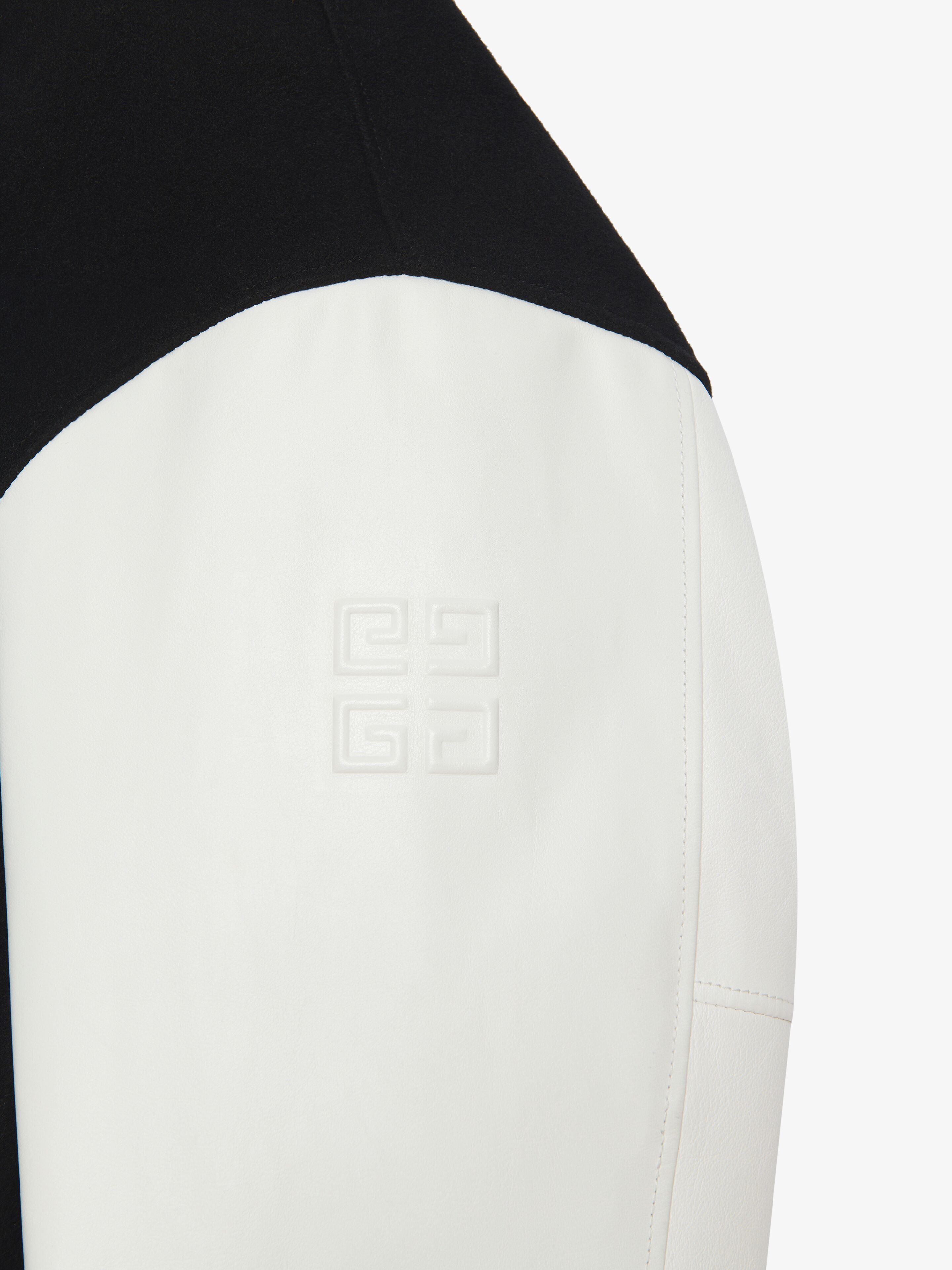 Givenchy o1w1db10925 Varsity Wool & Grained Leather Jacket Size US S / EU 44-46 / 1 - 6 Thumbnail