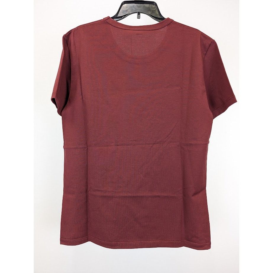 Alexander McQueen o1rshd1 Short Sleeve T-Shirt in Burgundy XL Size US XL / EU 56 / 4 - 14 Thumbnail