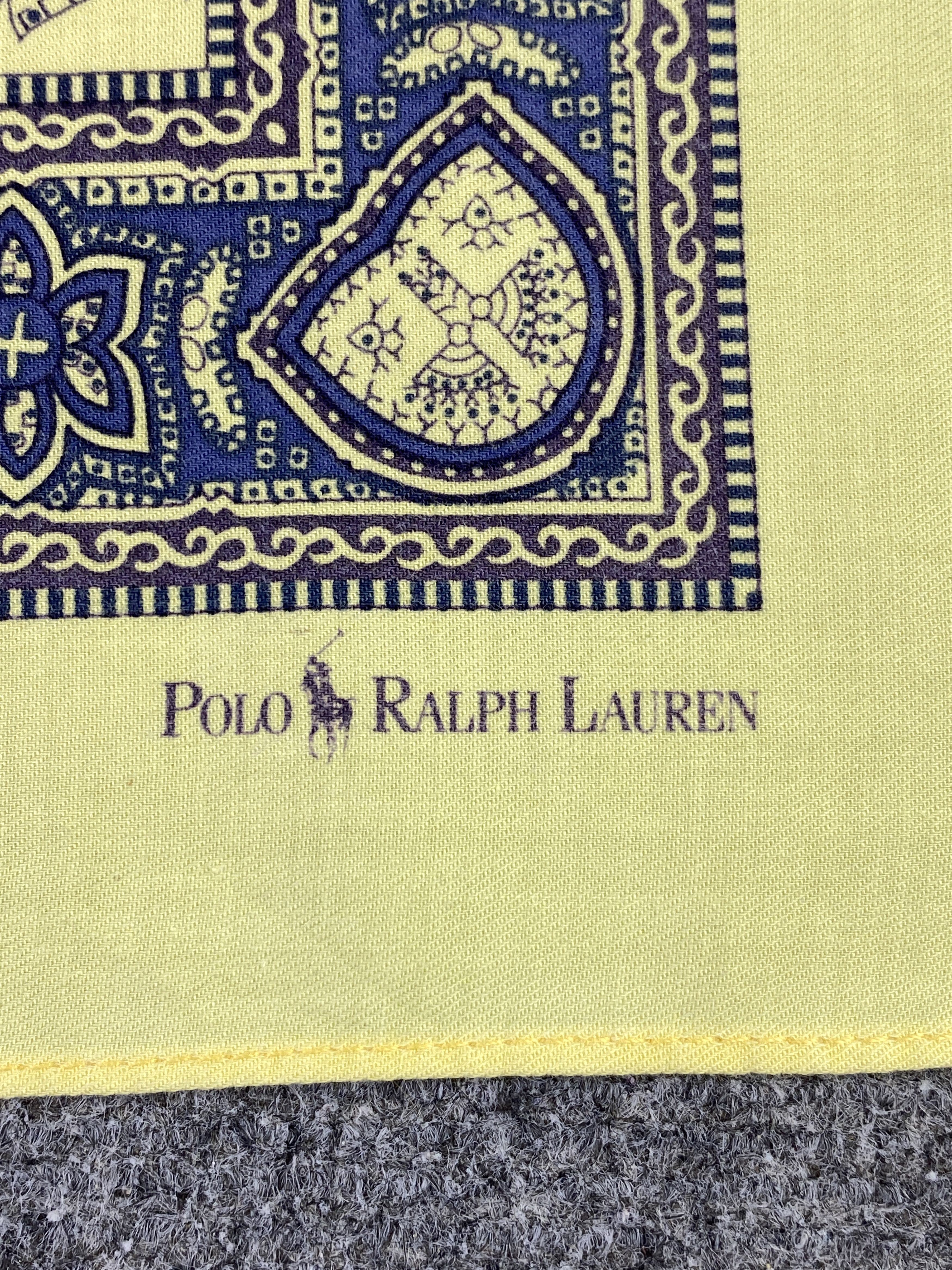 Polo Ralph Lauren Polo Ralph Lauren Paisley Handkerchief / Neckerchief KT0156 Size ONE SIZE - 8 Thumbnail